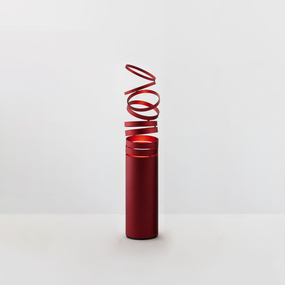 Tischlampe DECOMPOSE rot