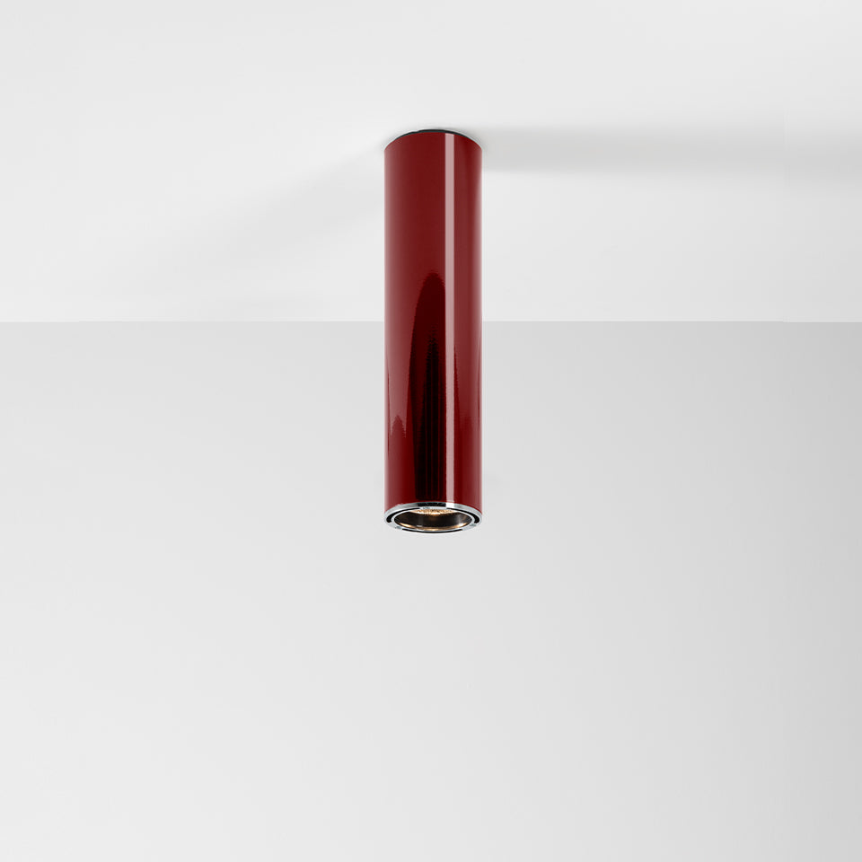 Ceiling lamp LLIO ruby red