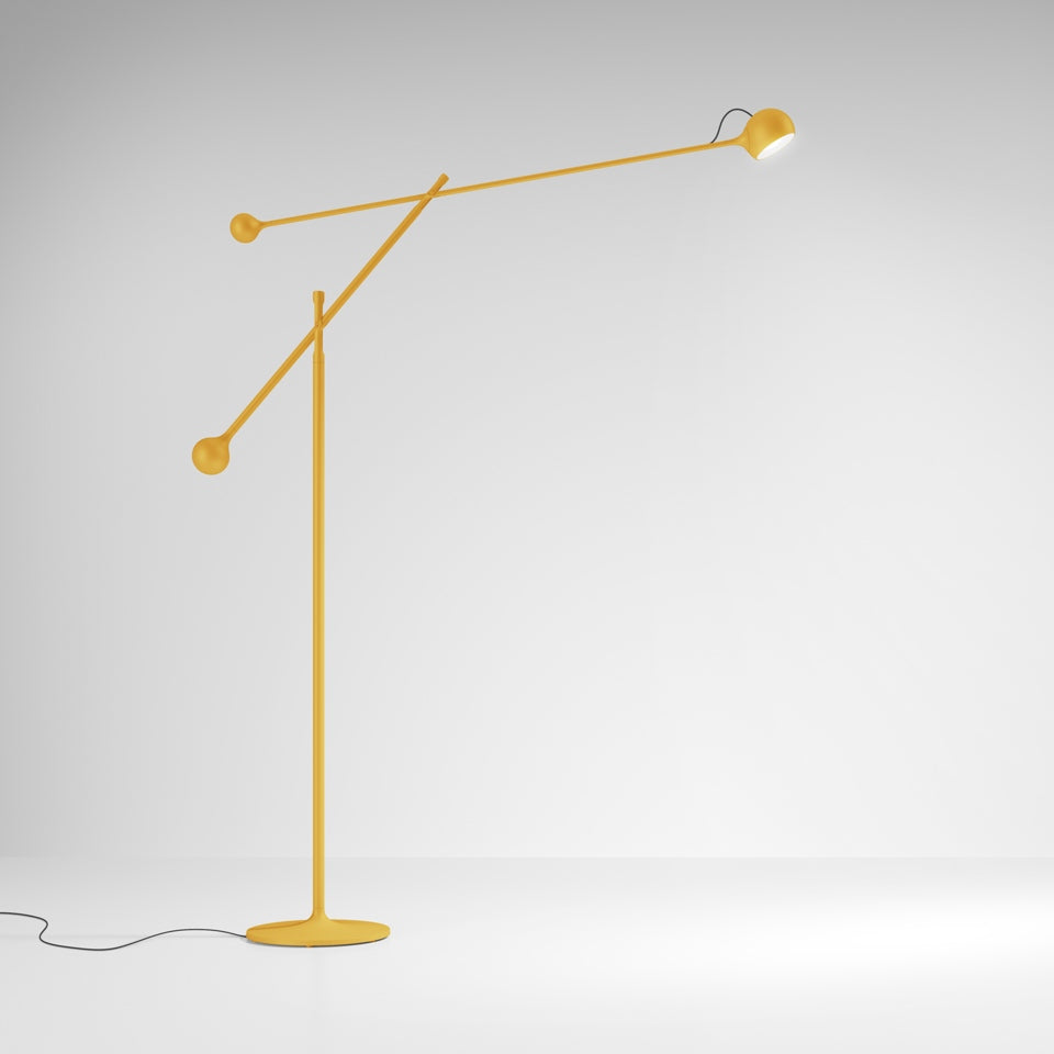 Adjustable Floor Lamp IXA Sunny Yellow