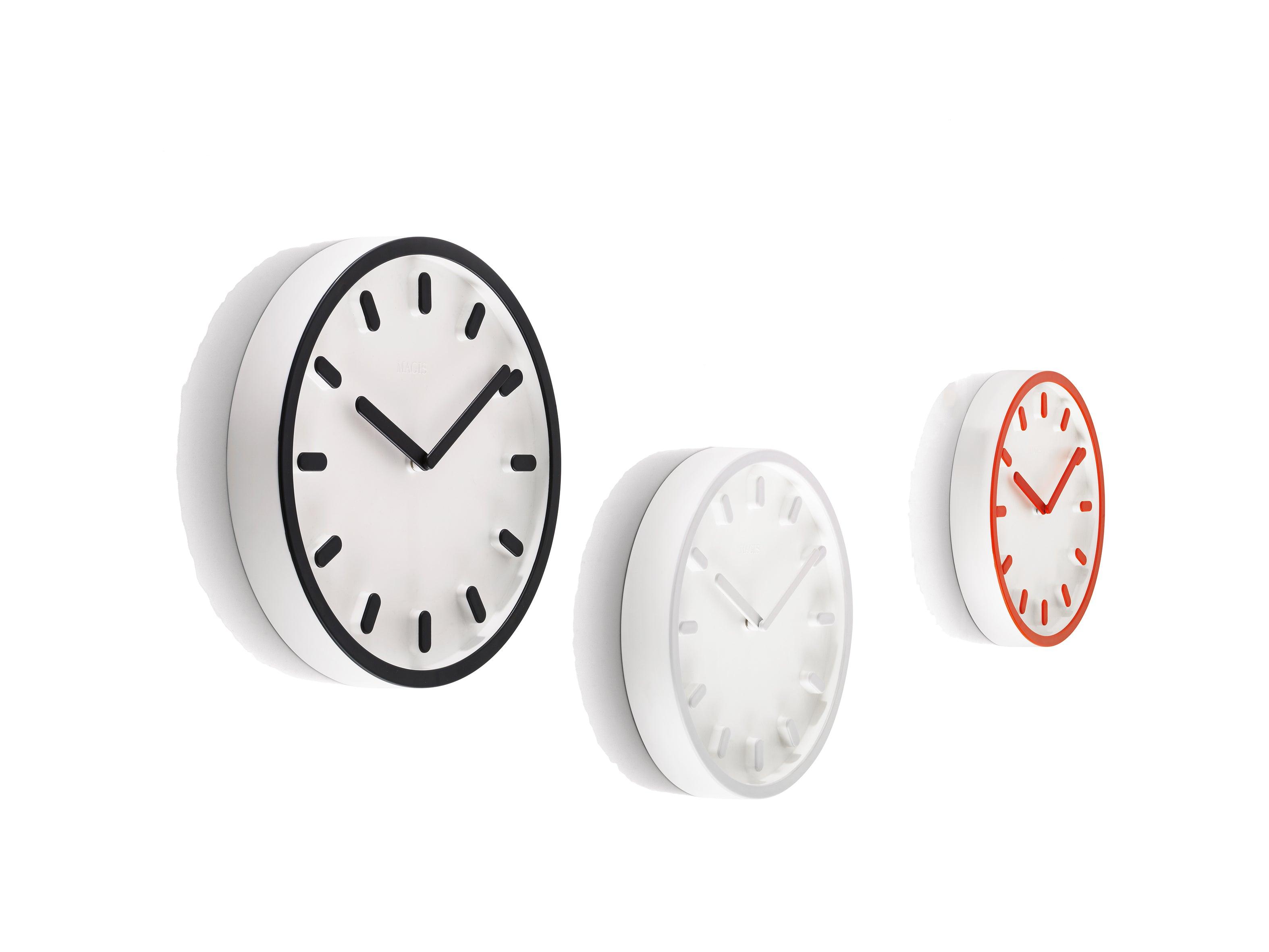 Zegar ścienny TEMPO pomarańczowy Magis Eye on Design