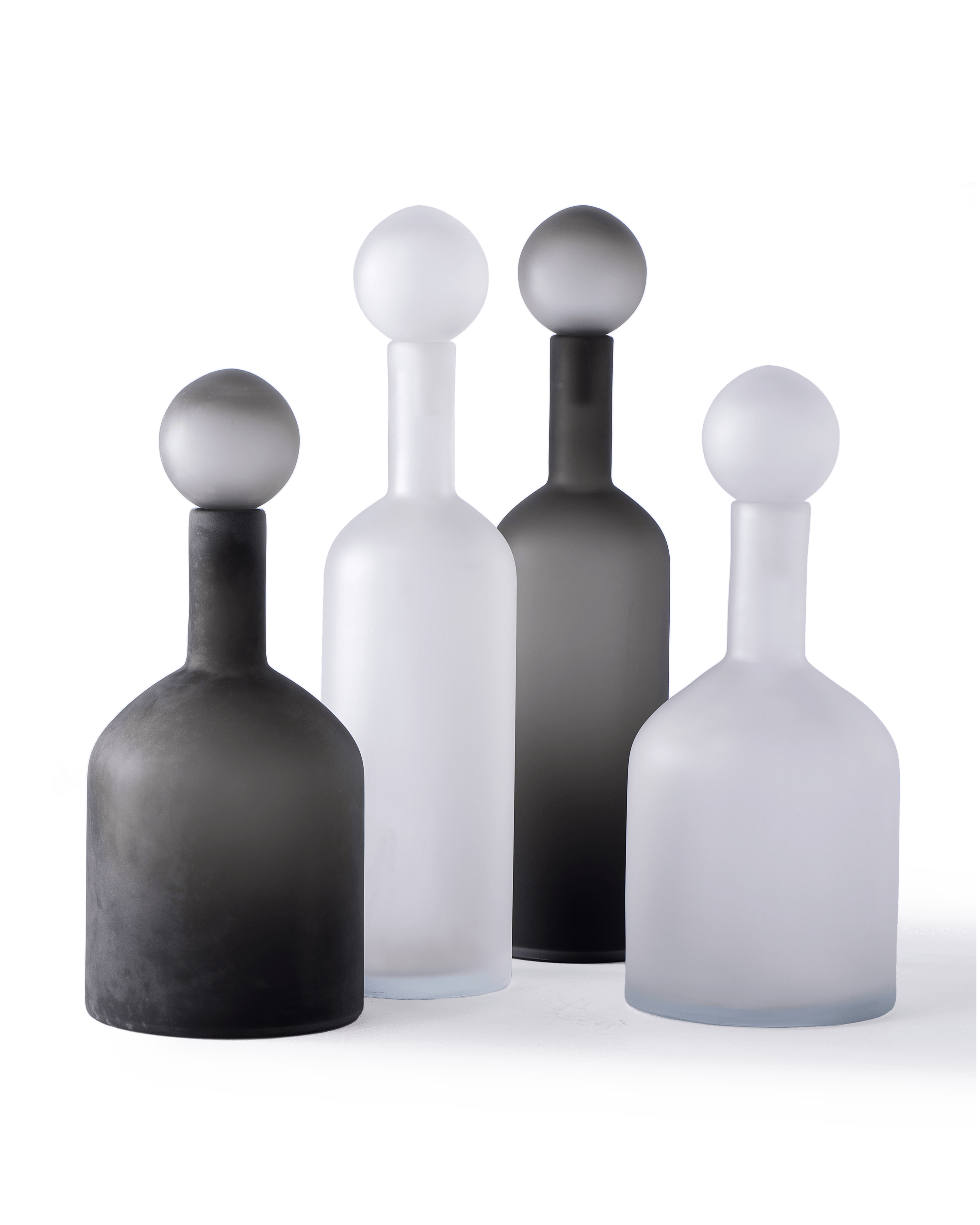 Zestaw butelek BUBBLES AND BOTTLES matowy Pols Potten Eye on Design