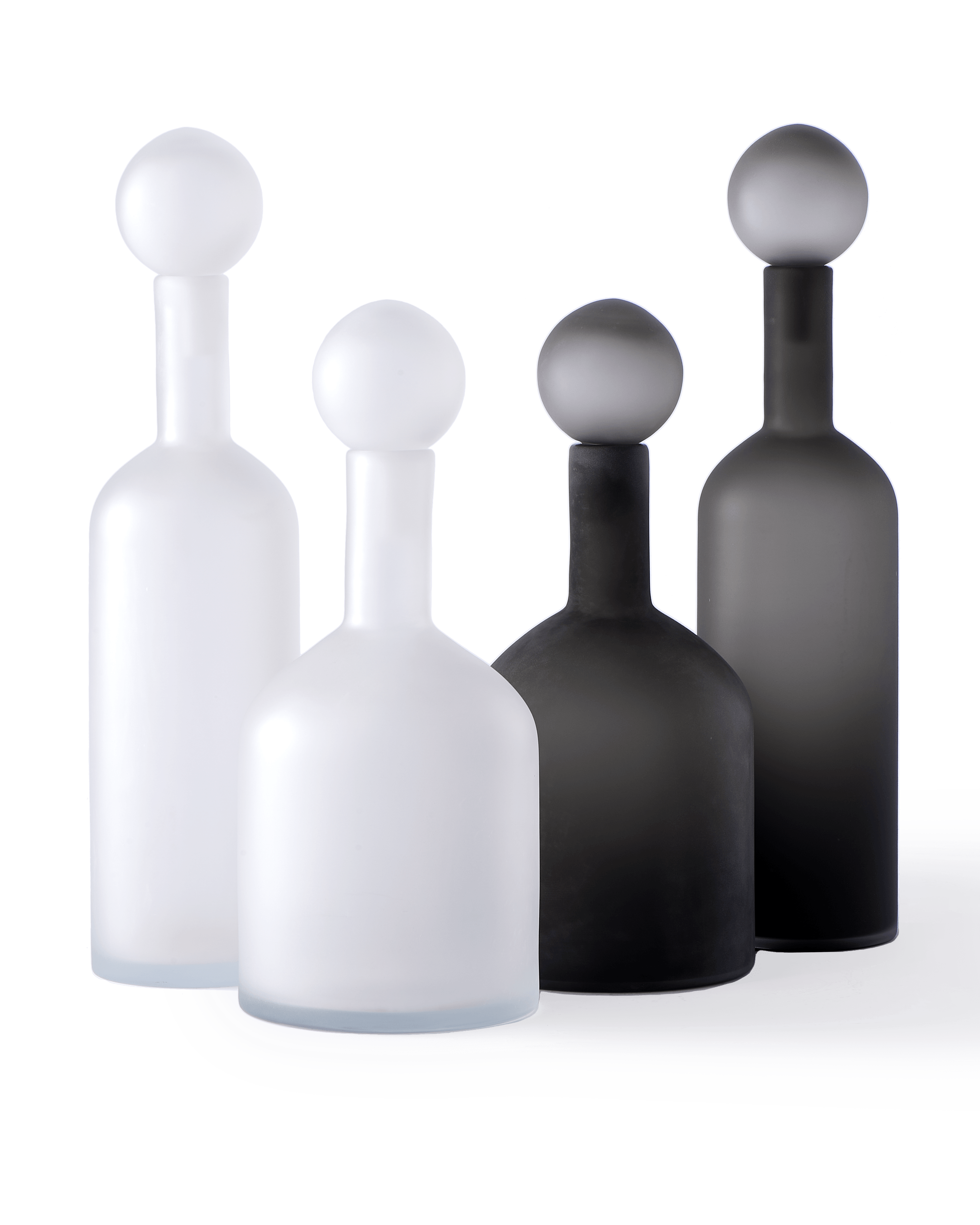 Zestaw butelek BUBBLES AND BOTTLES matowy Pols Potten Eye on Design