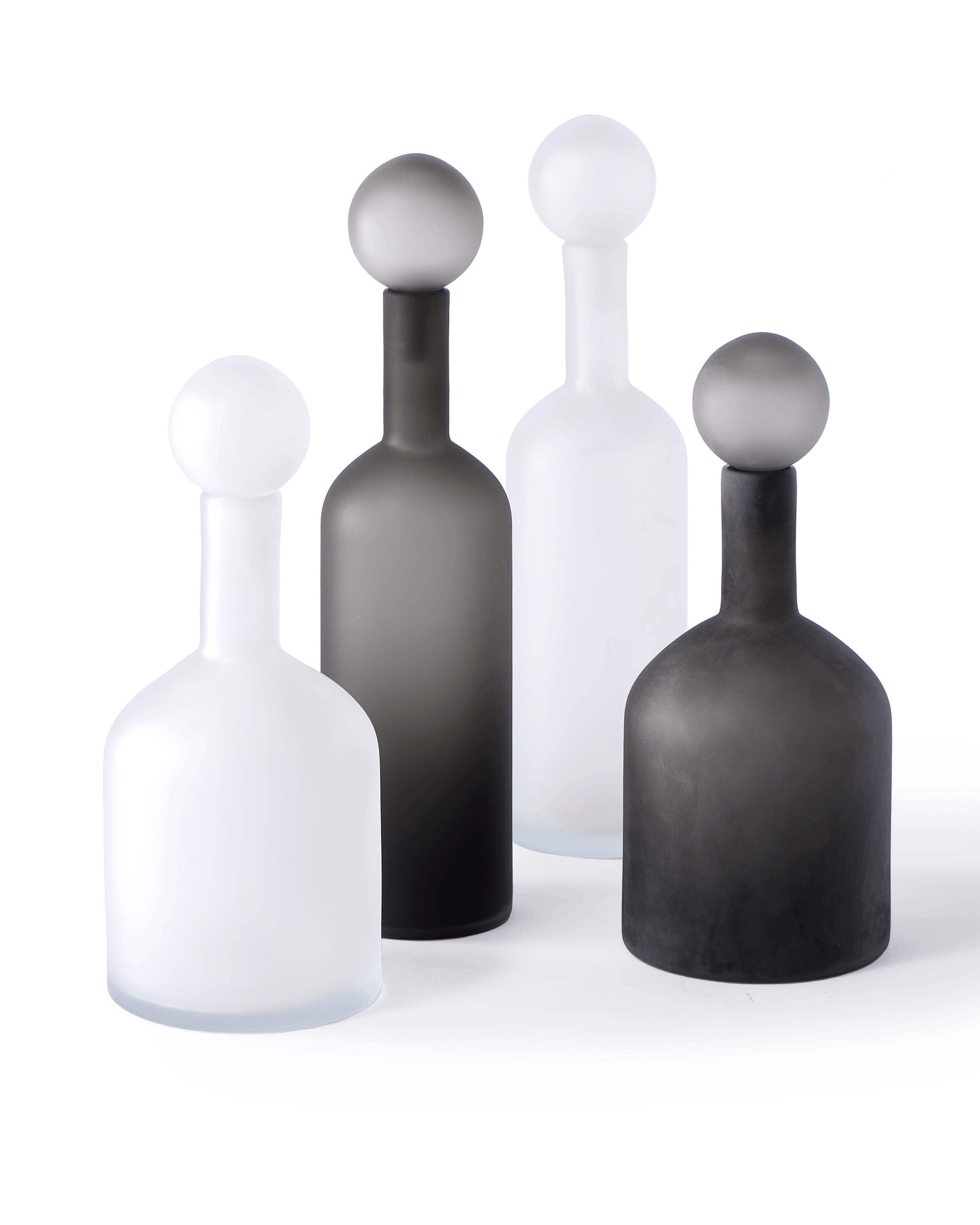 Zestaw butelek BUBBLES AND BOTTLES matowy Pols Potten Eye on Design