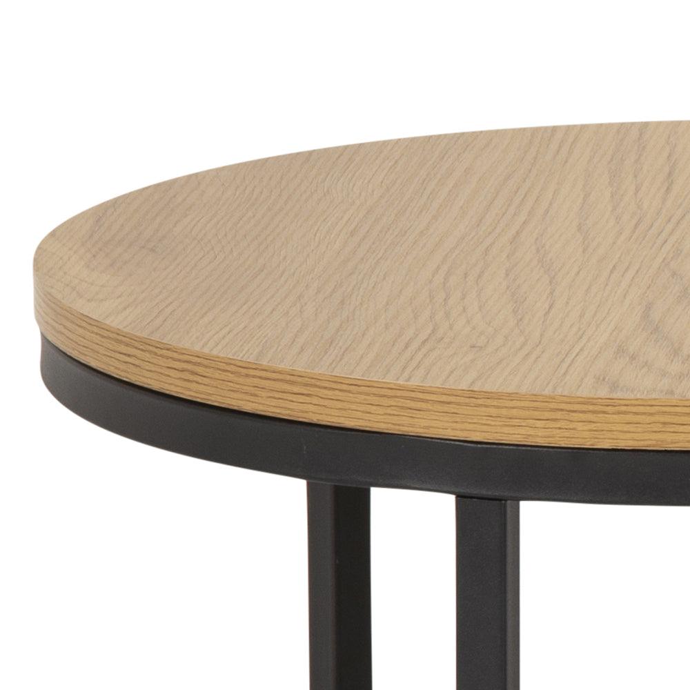 Zestaw dużych stolików kawowych SPIRO drewniany Home Essentials Eye on Design
