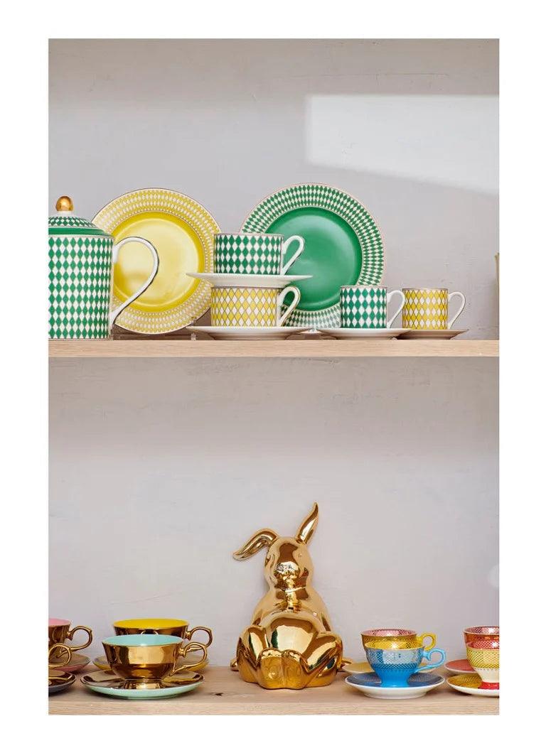 Zestaw filiżanek CHESS porcelanowy Pols Potten Eye on Design
