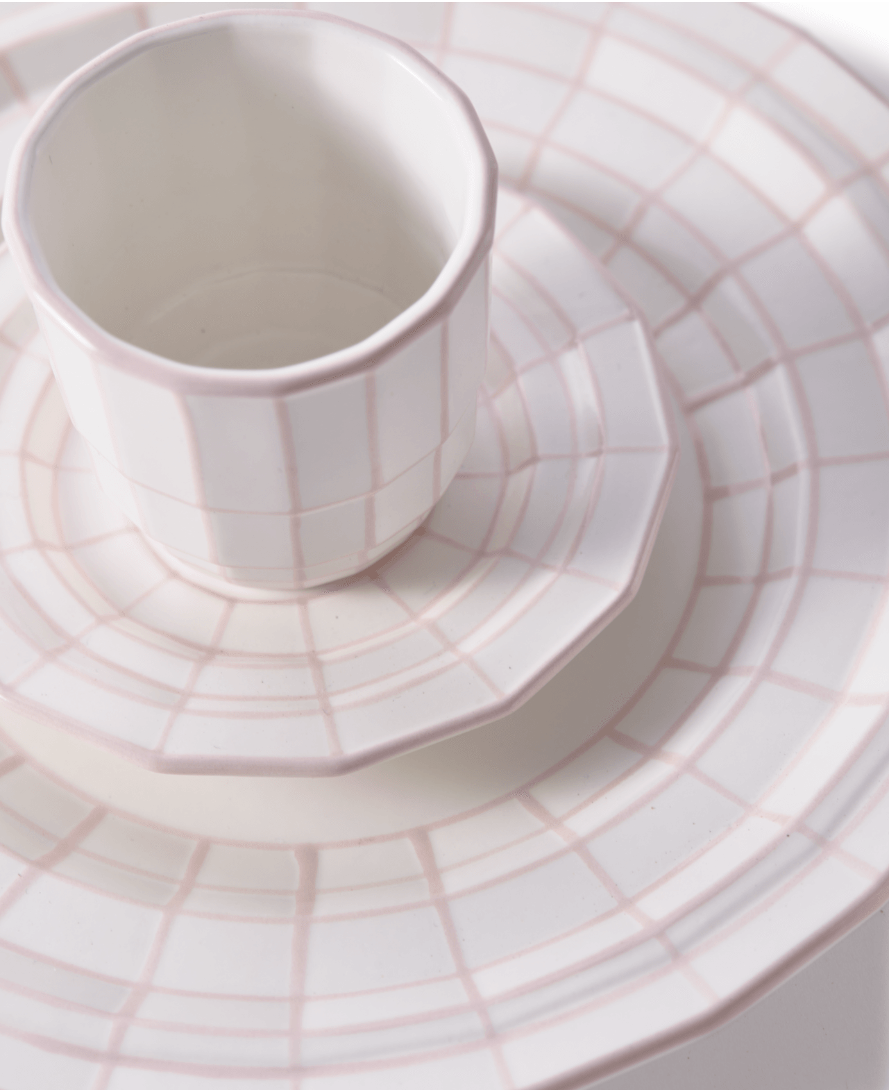 Zestaw filiżanek do espresso DIGI różowy Pols Potten Eye on Design