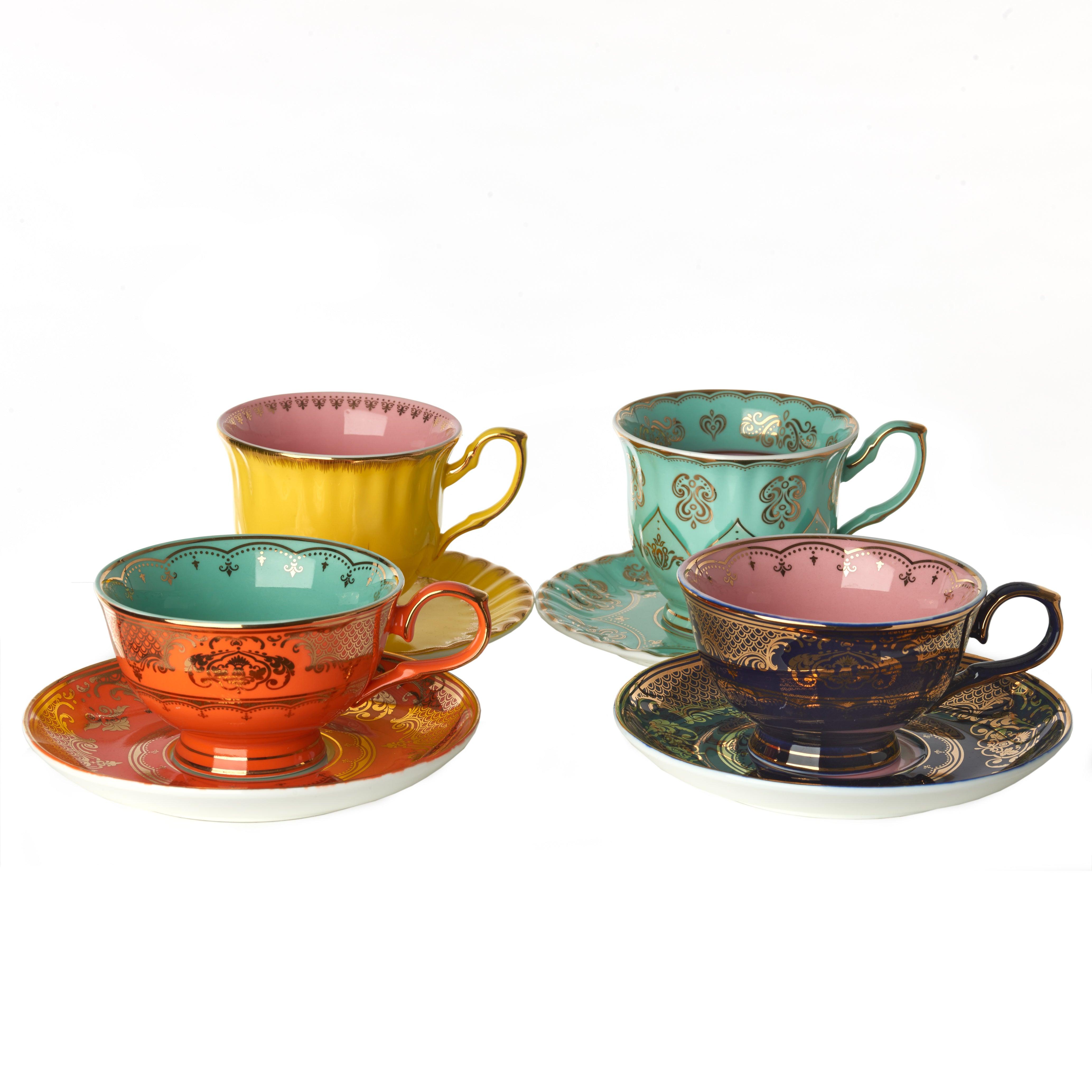 Zestaw filiżanek GRANDPA porcelanowy Pols Potten Eye on Design