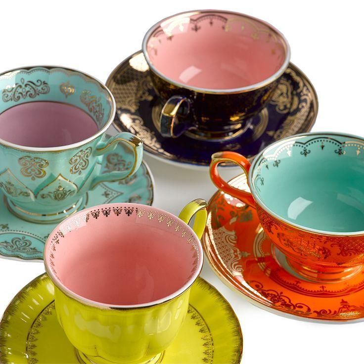 Zestaw filiżanek GRANDPA porcelanowy Pols Potten Eye on Design