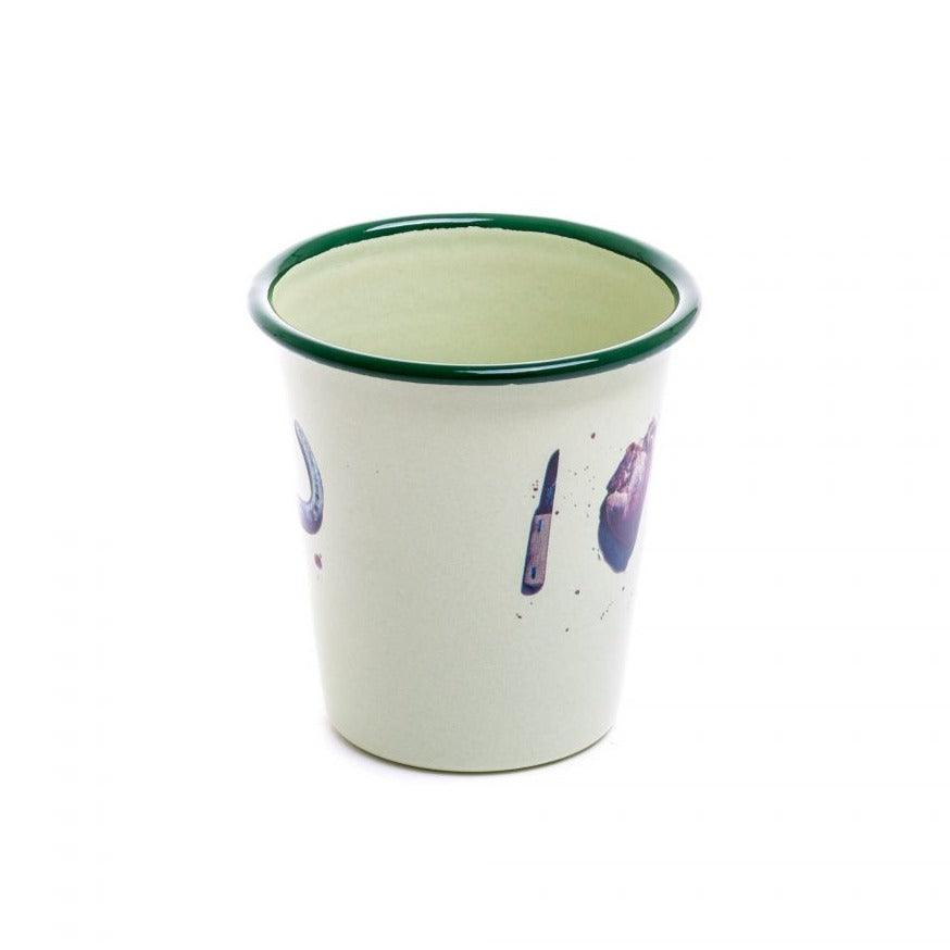 Zestaw kubków TOILETPAPER emaliowanych Seletti Eye on Design