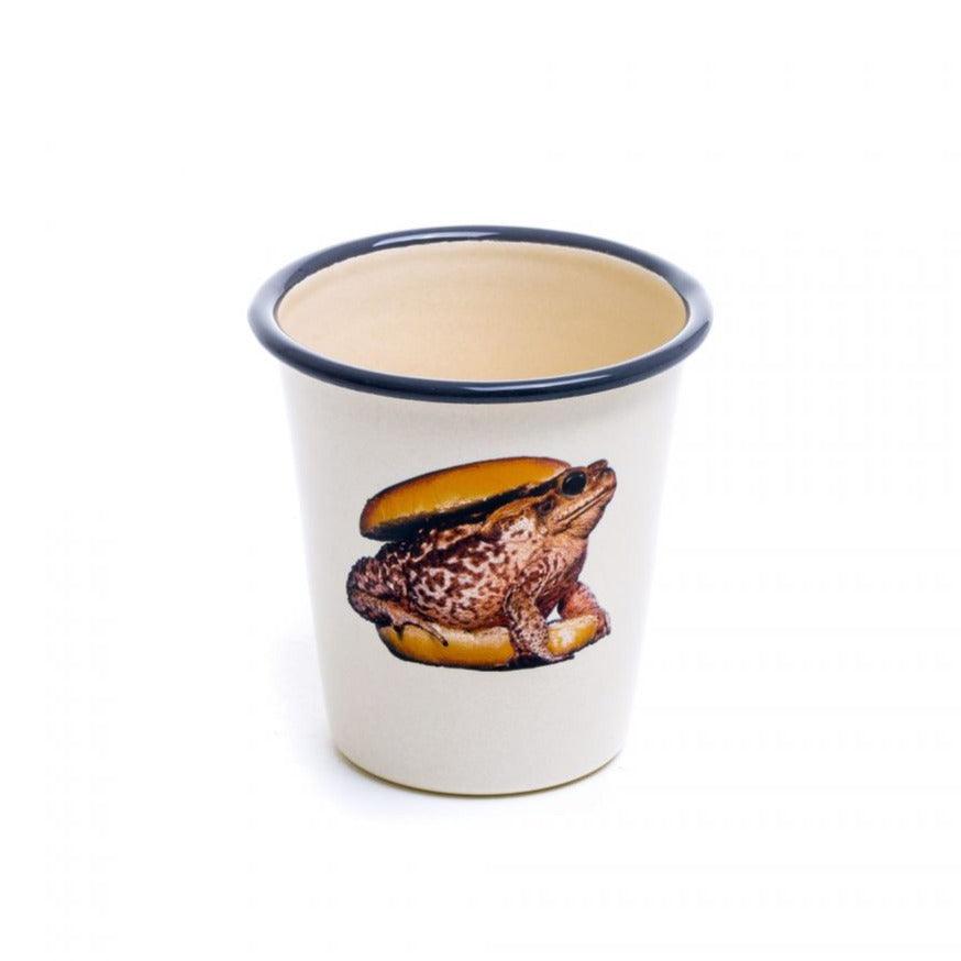 Zestaw kubków TOILETPAPER emaliowanych Seletti Eye on Design