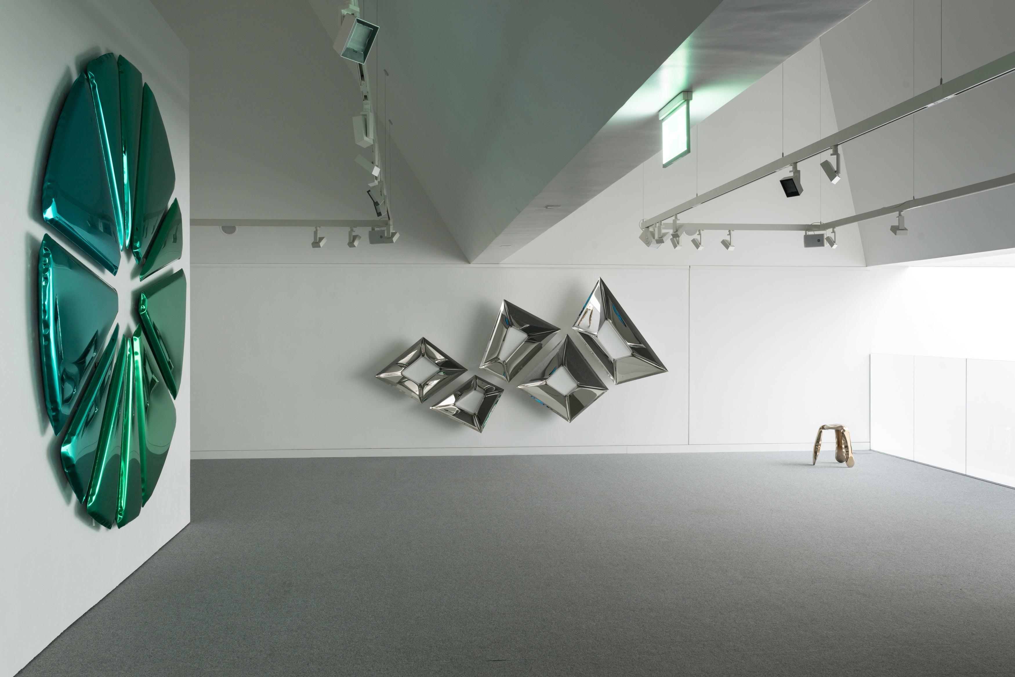 Zestaw luster CRYSTALS inox Zieta Studio Eye on Design
