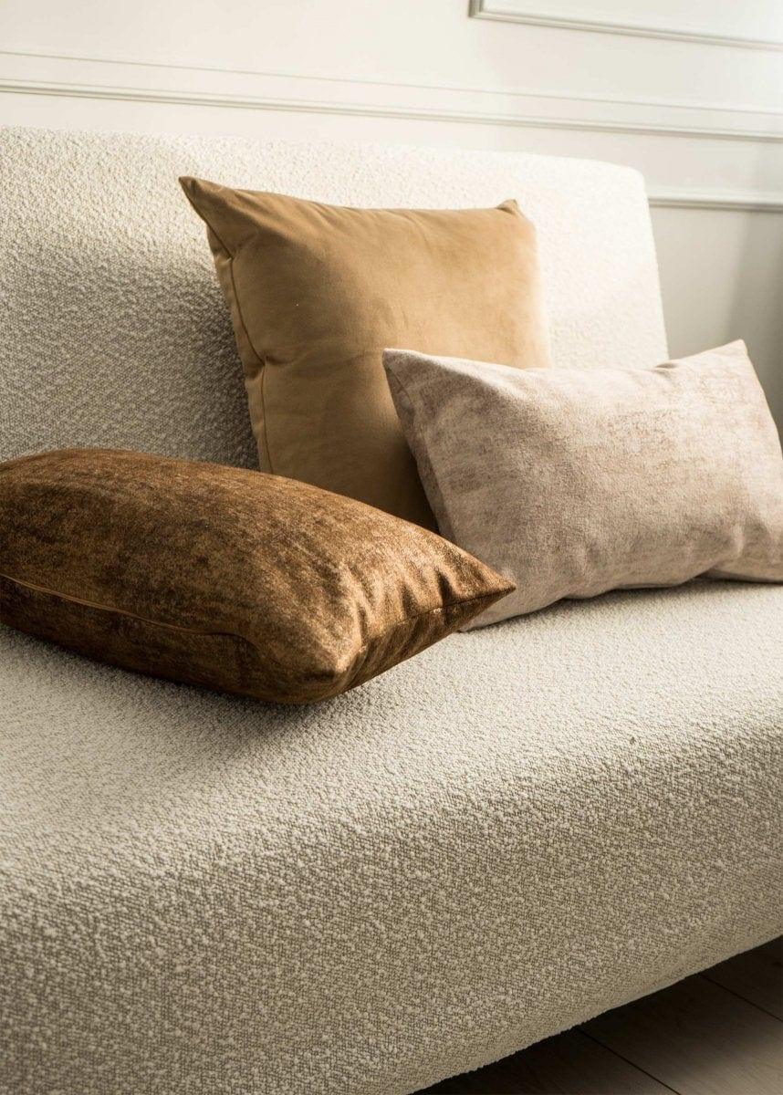 Zestaw poduszek VELVET + STONE beżowy Poduszkowcy Eye on Design