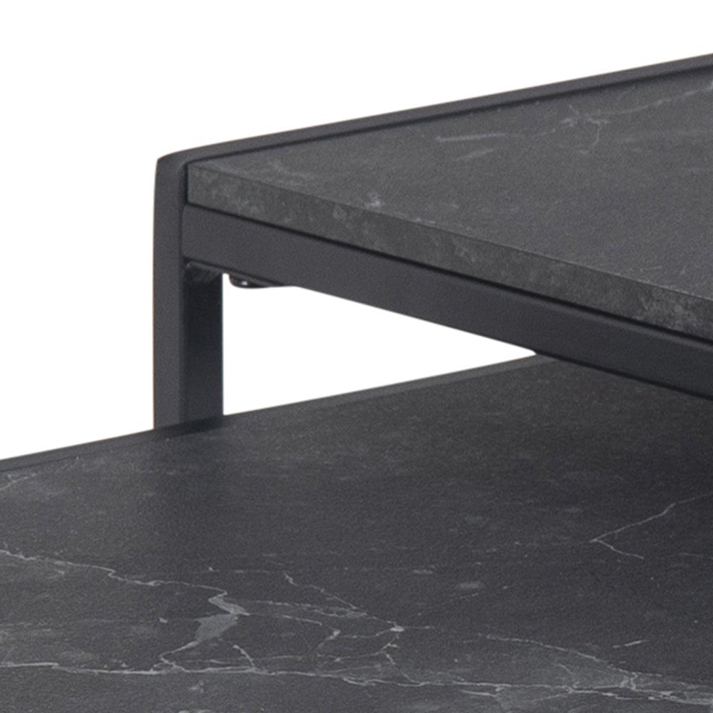 Zestaw stolików INFINITY czarny marmur Home Essentials Eye on Design