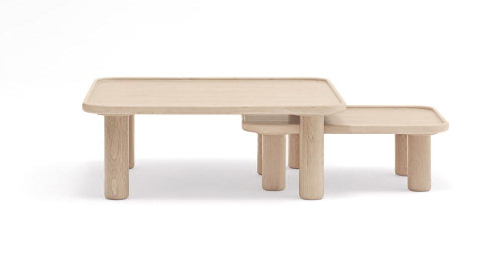 Zestaw stolików kawowych NEST drewniany Teulat Eye on Design