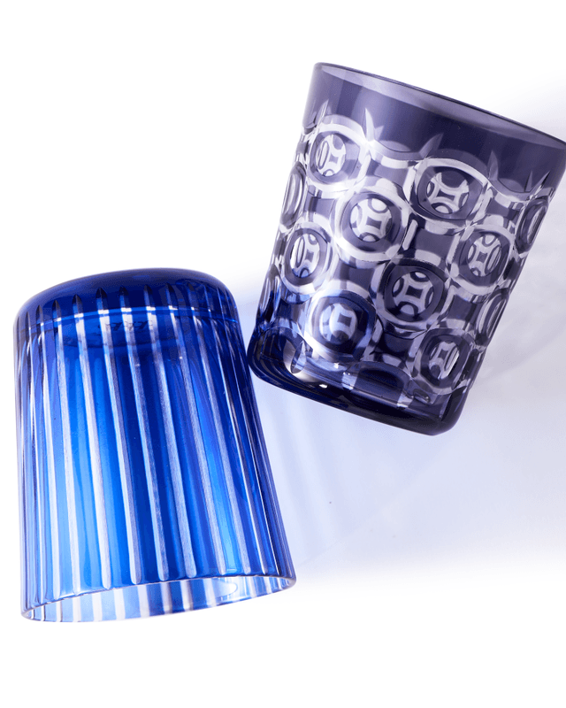 Zestaw szklanek COBALT MIX niebieski Pols Potten Eye on Design