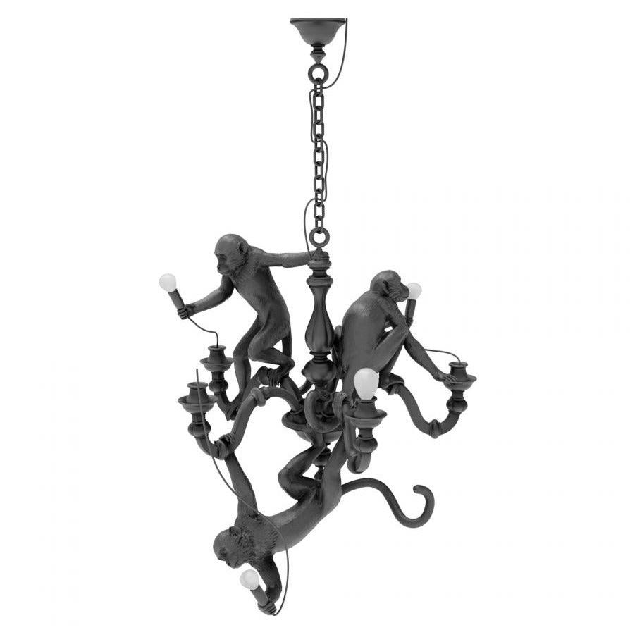 Żyrandol MONKEY czarny Seletti Eye on Design