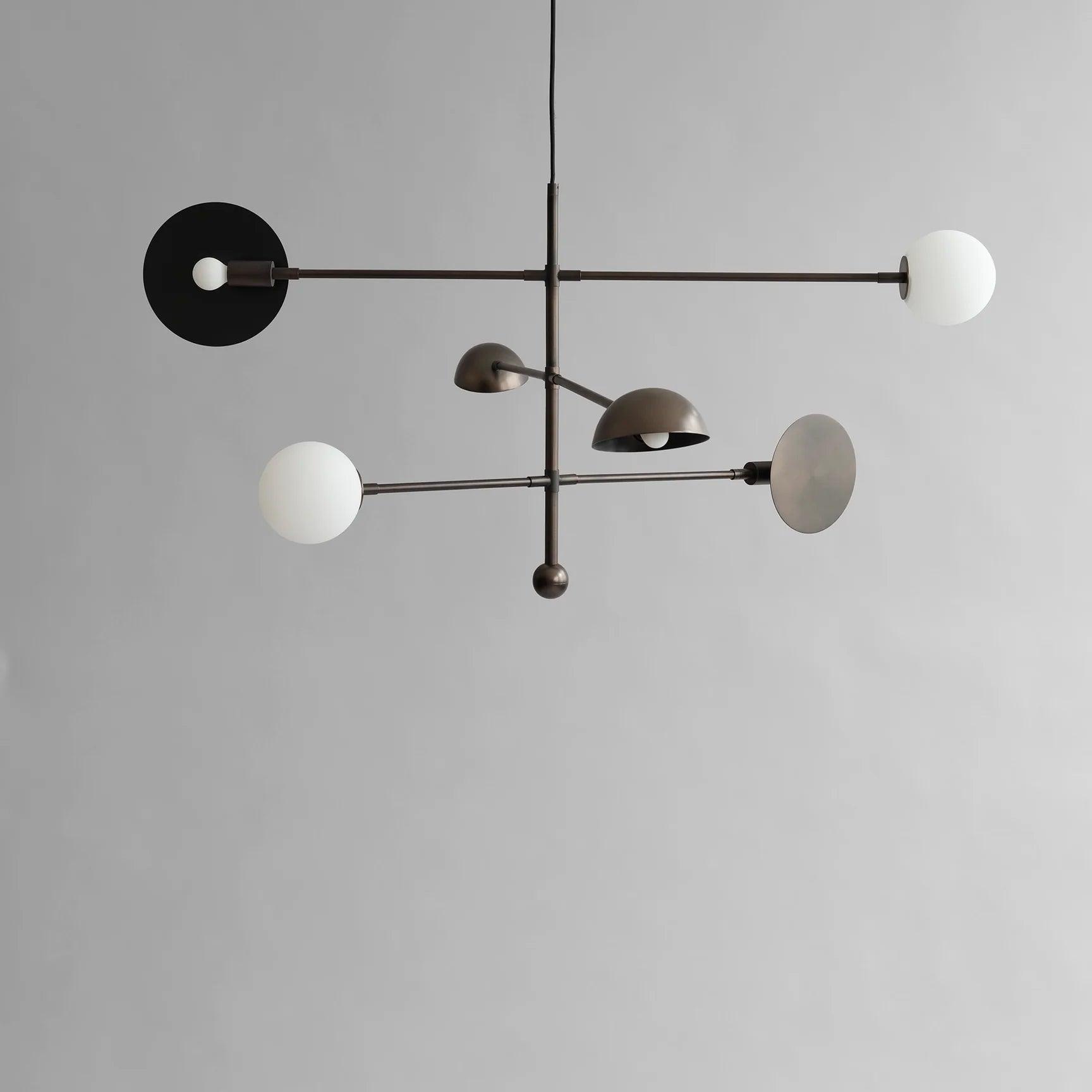 Żyrandol SAHN brązowy 101 Copenhagen Eye on Design