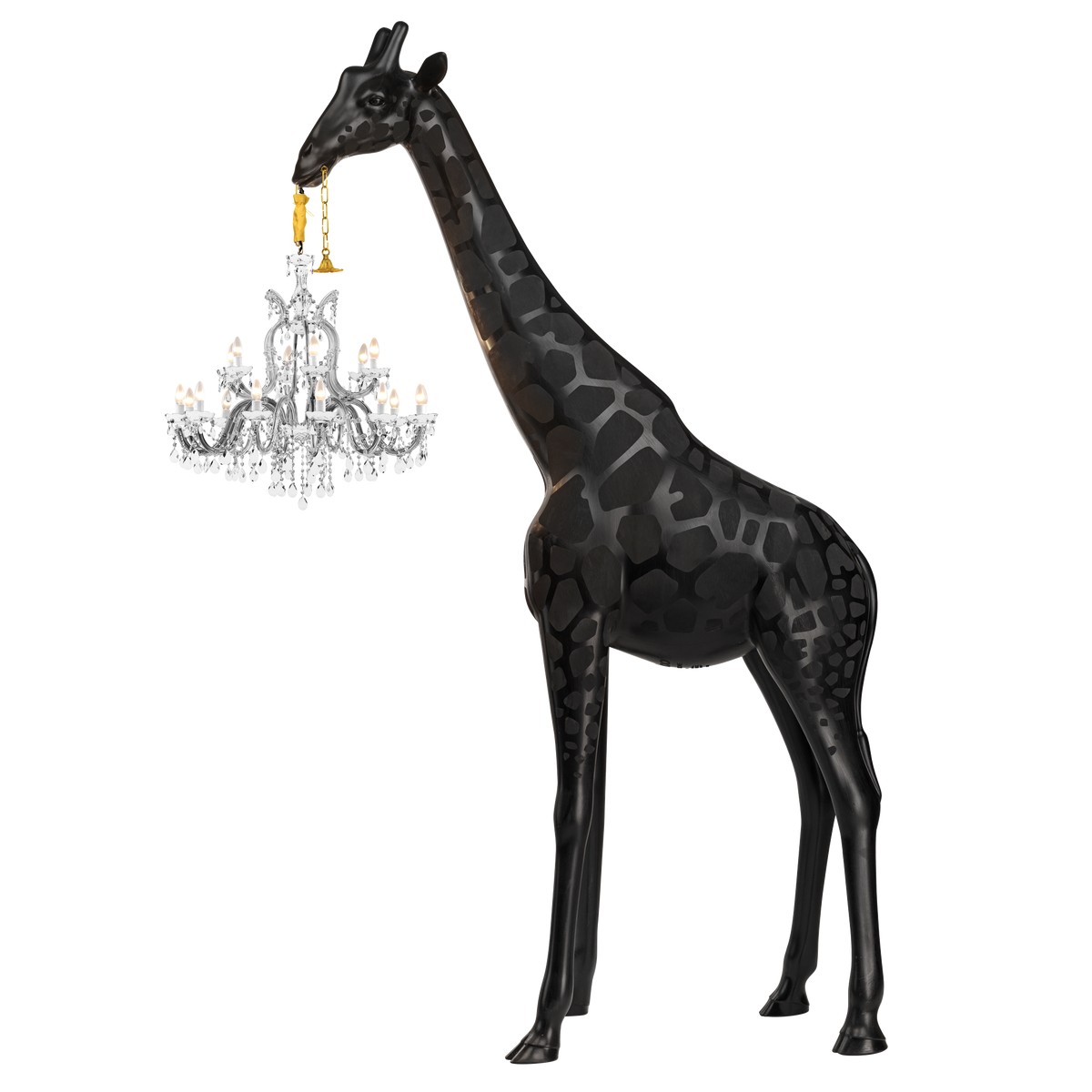 Lampa zewnętrzna GIRAFFE IN LOVE XL czarny Qeeboo Eye on Design
