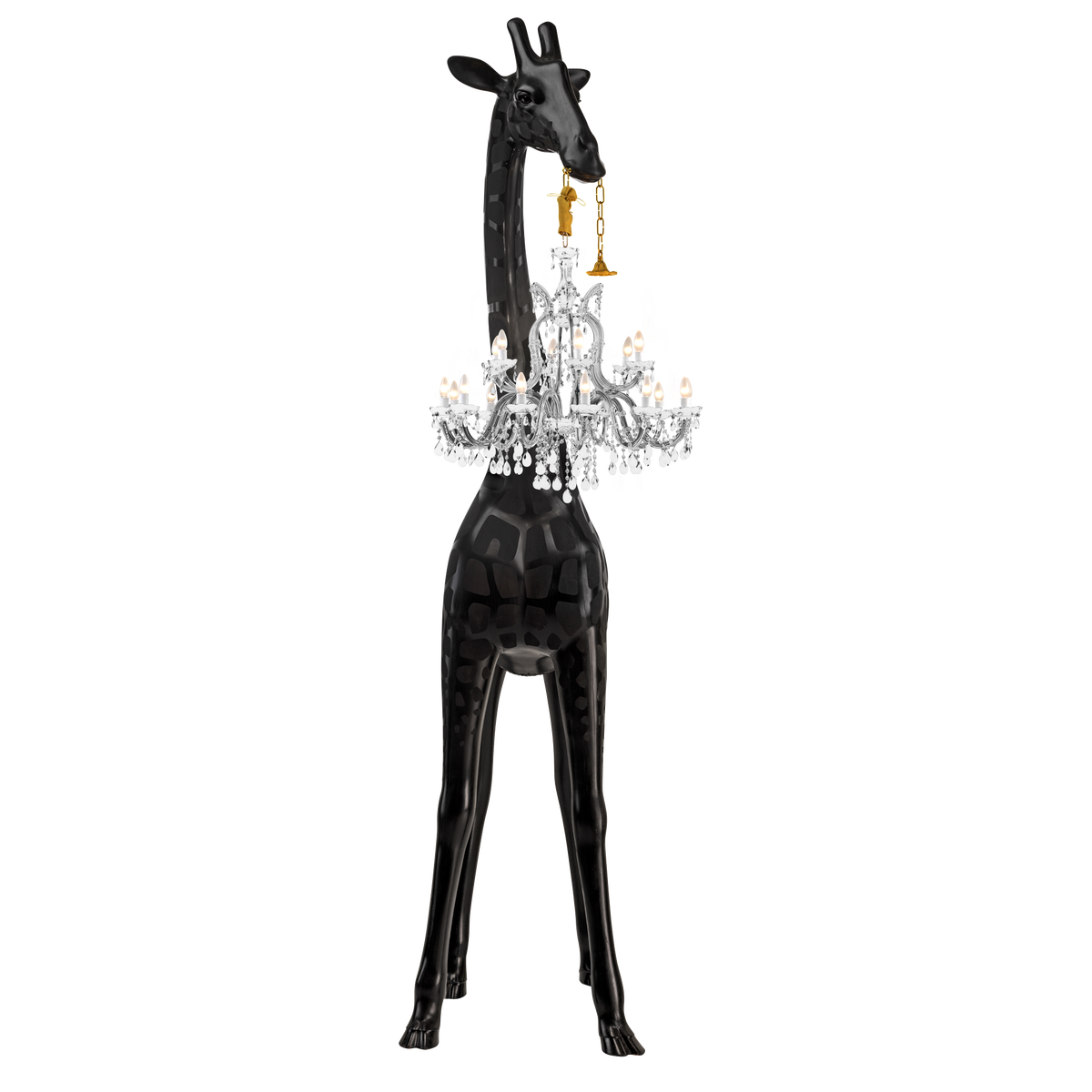Lampa zewnętrzna GIRAFFE IN LOVE XL czarny Qeeboo Eye on Design