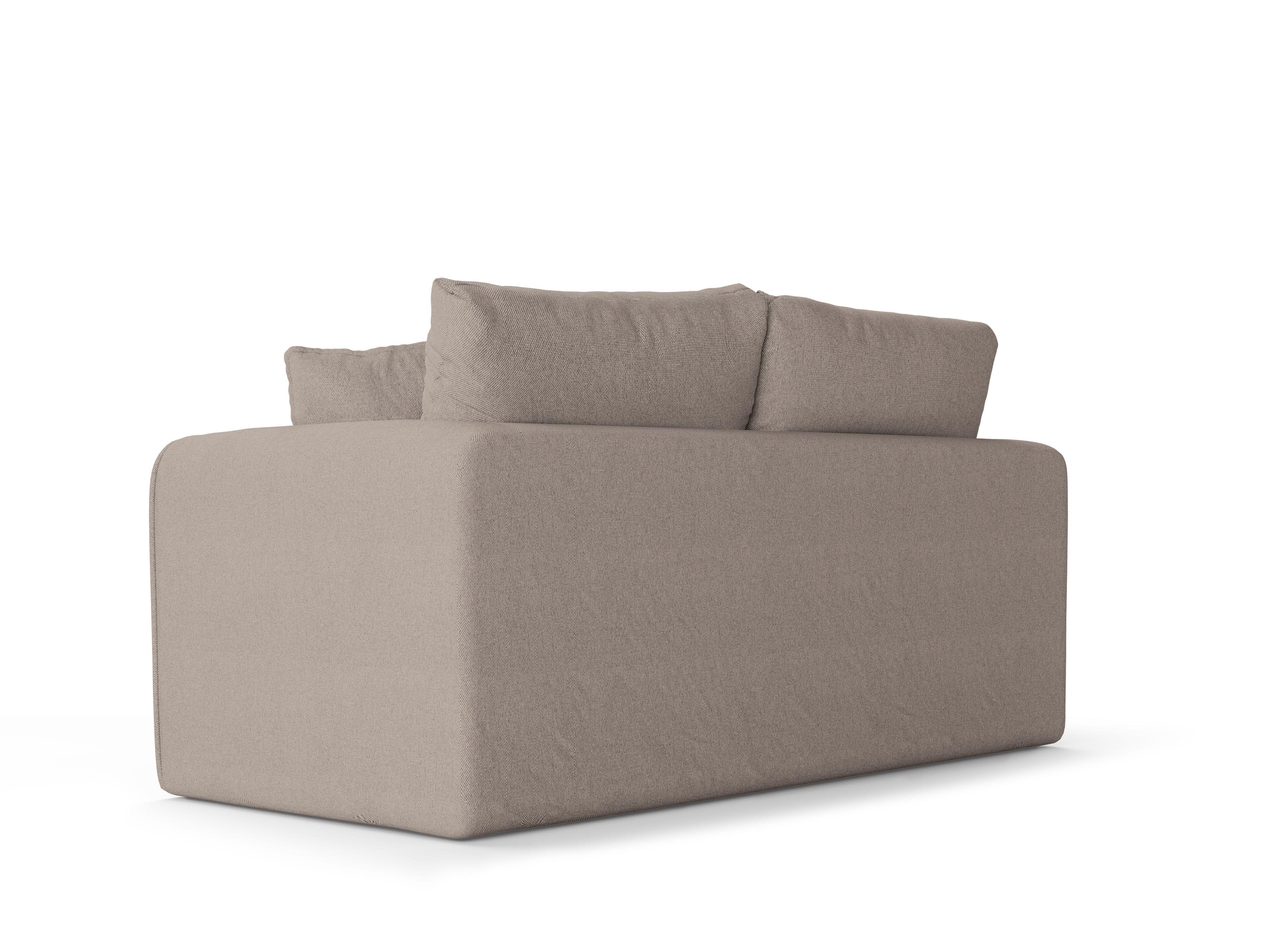 Sofa 2-osobowa z funkcją spania LIDO beżowy Micadoni Eye on Design