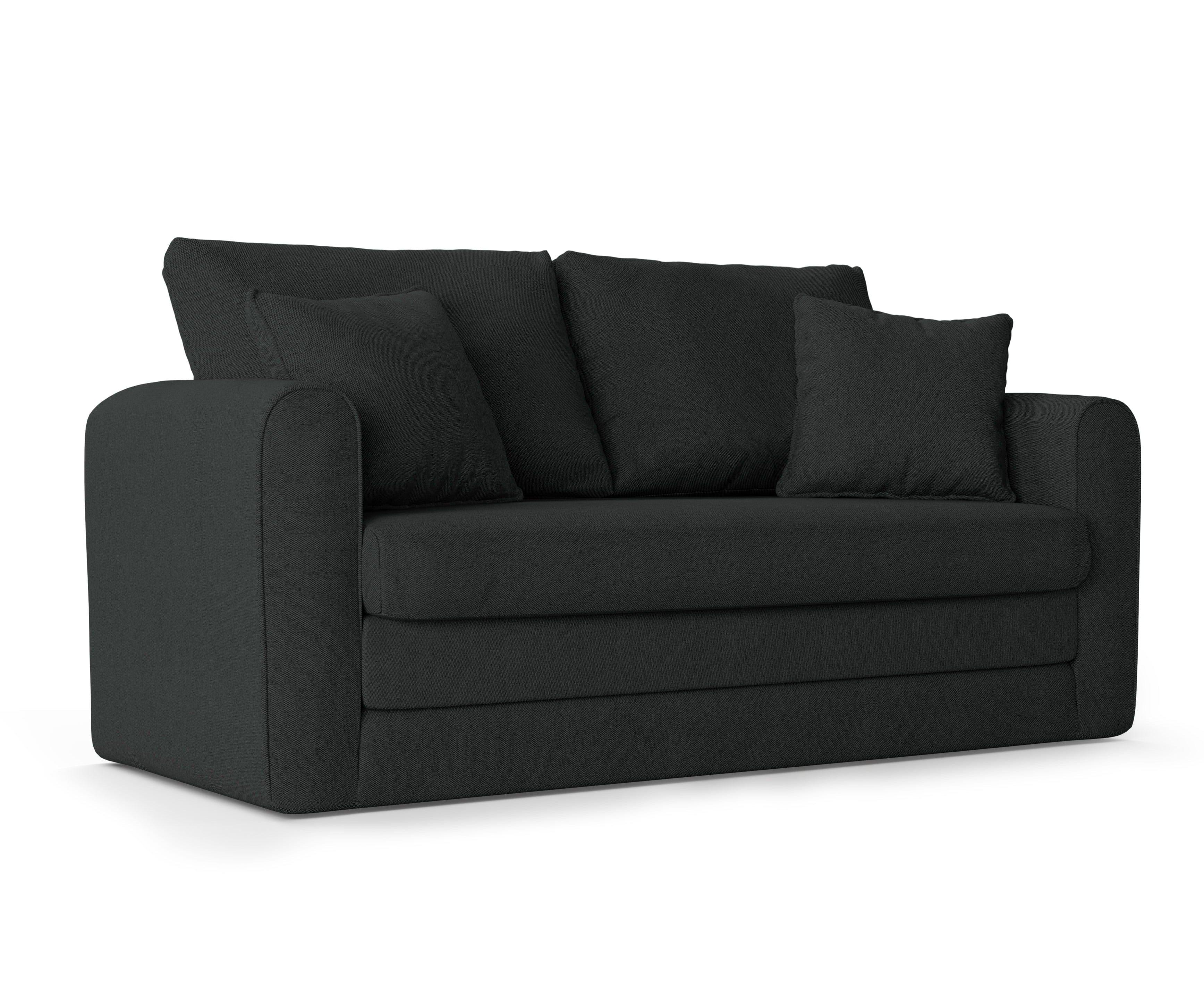Sofa 2-osobowa z funkcją spania LIDO ciemnoszary Micadoni Eye on Design