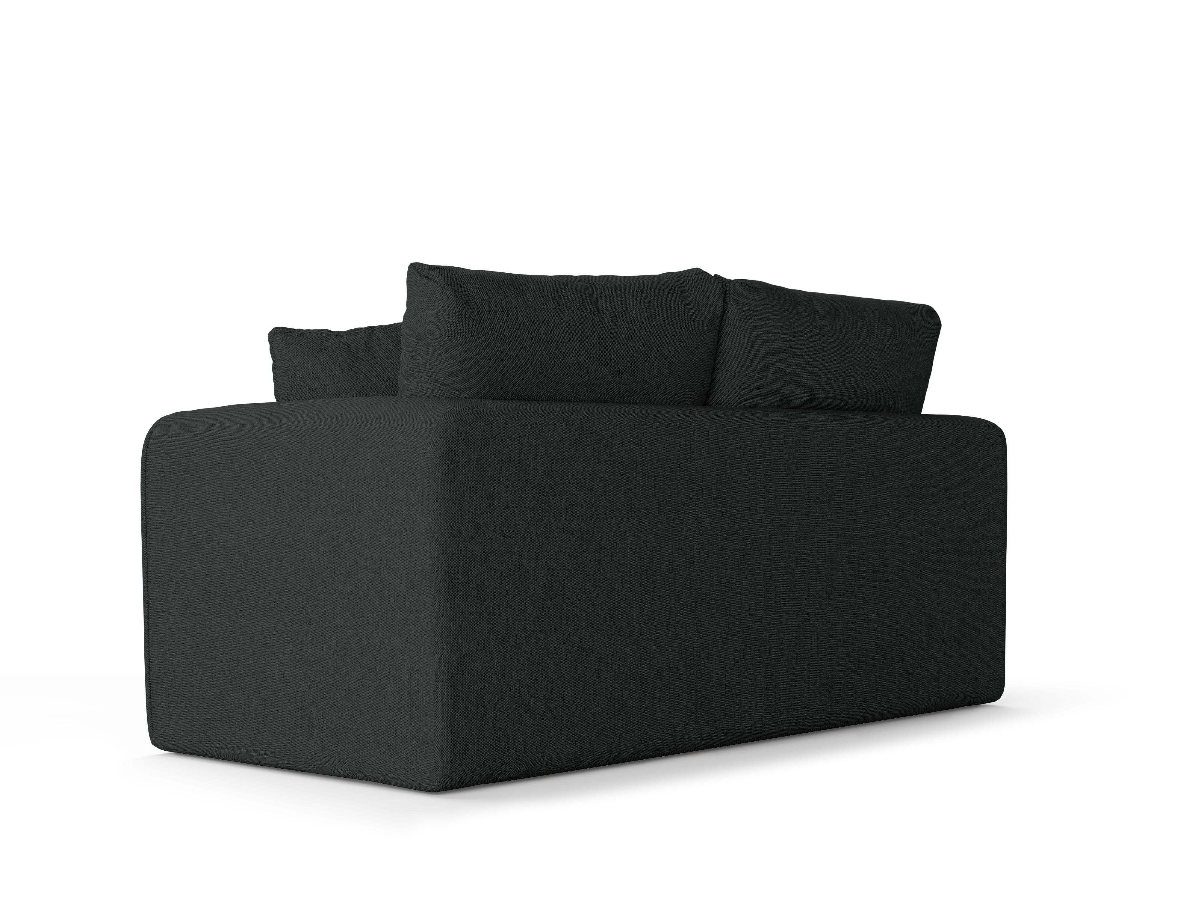 Sofa 2-osobowa z funkcją spania LIDO ciemnoszary Micadoni Eye on Design