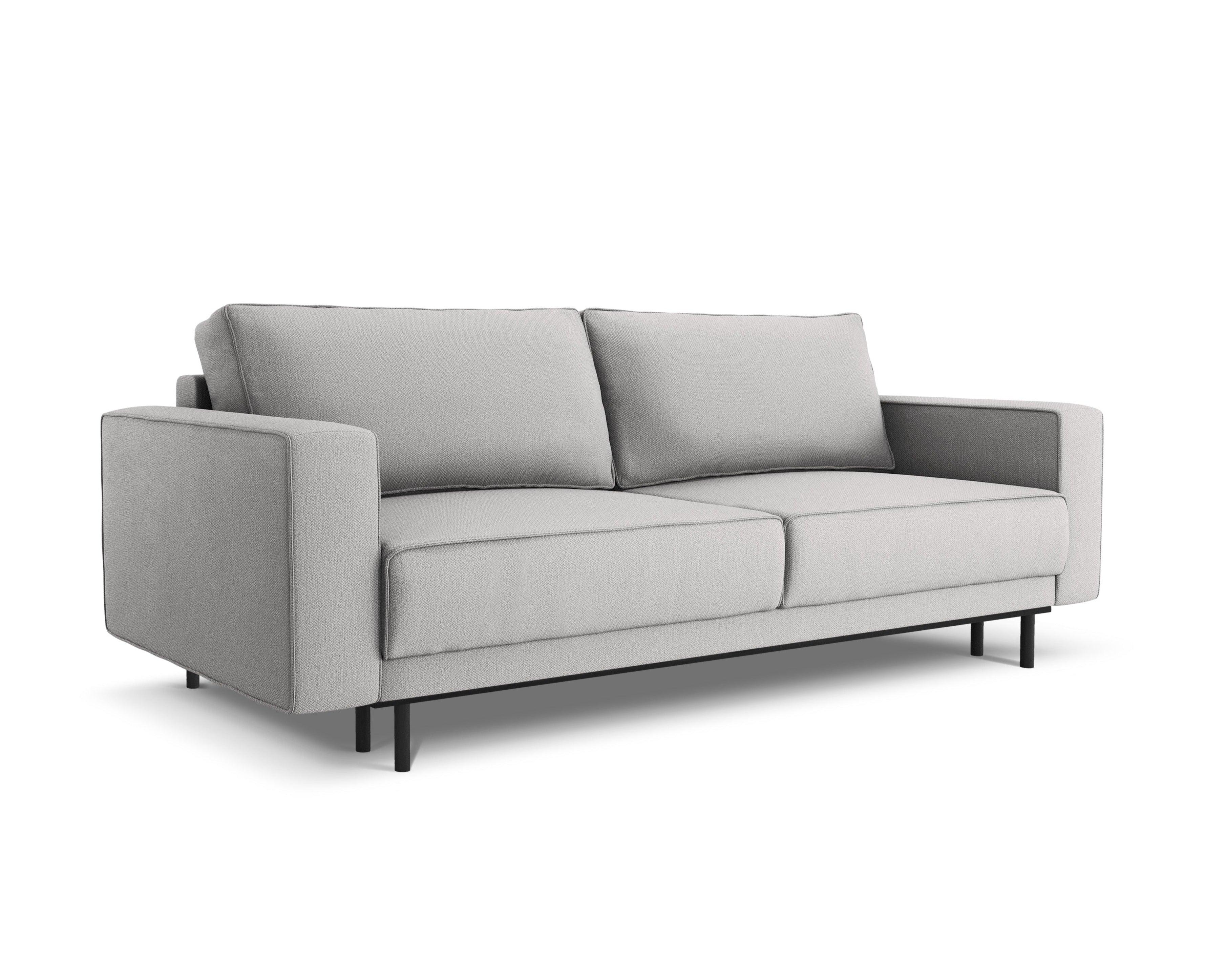 Sofa z funkcją spania CARO szary Micadoni Eye on Design