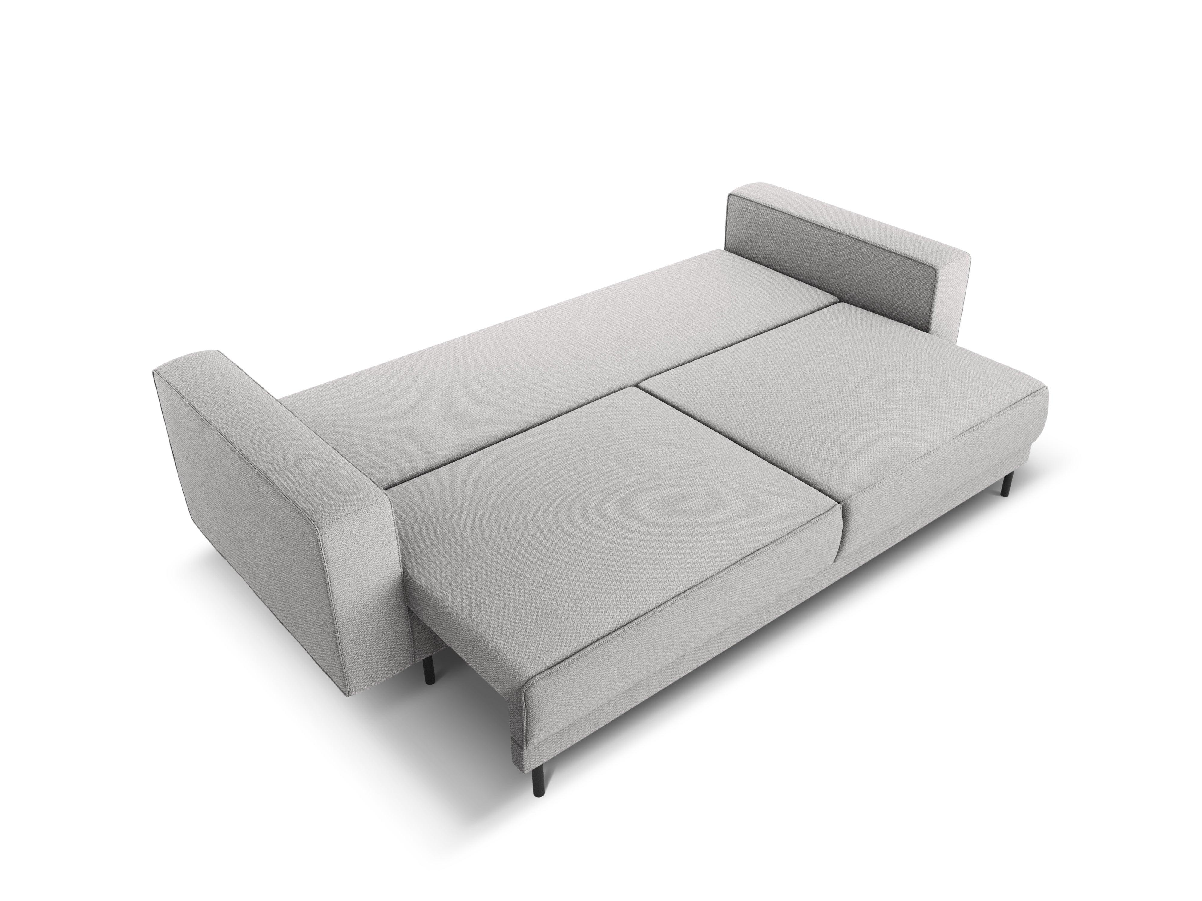 Sofa z funkcją spania CARO szary Micadoni Eye on Design