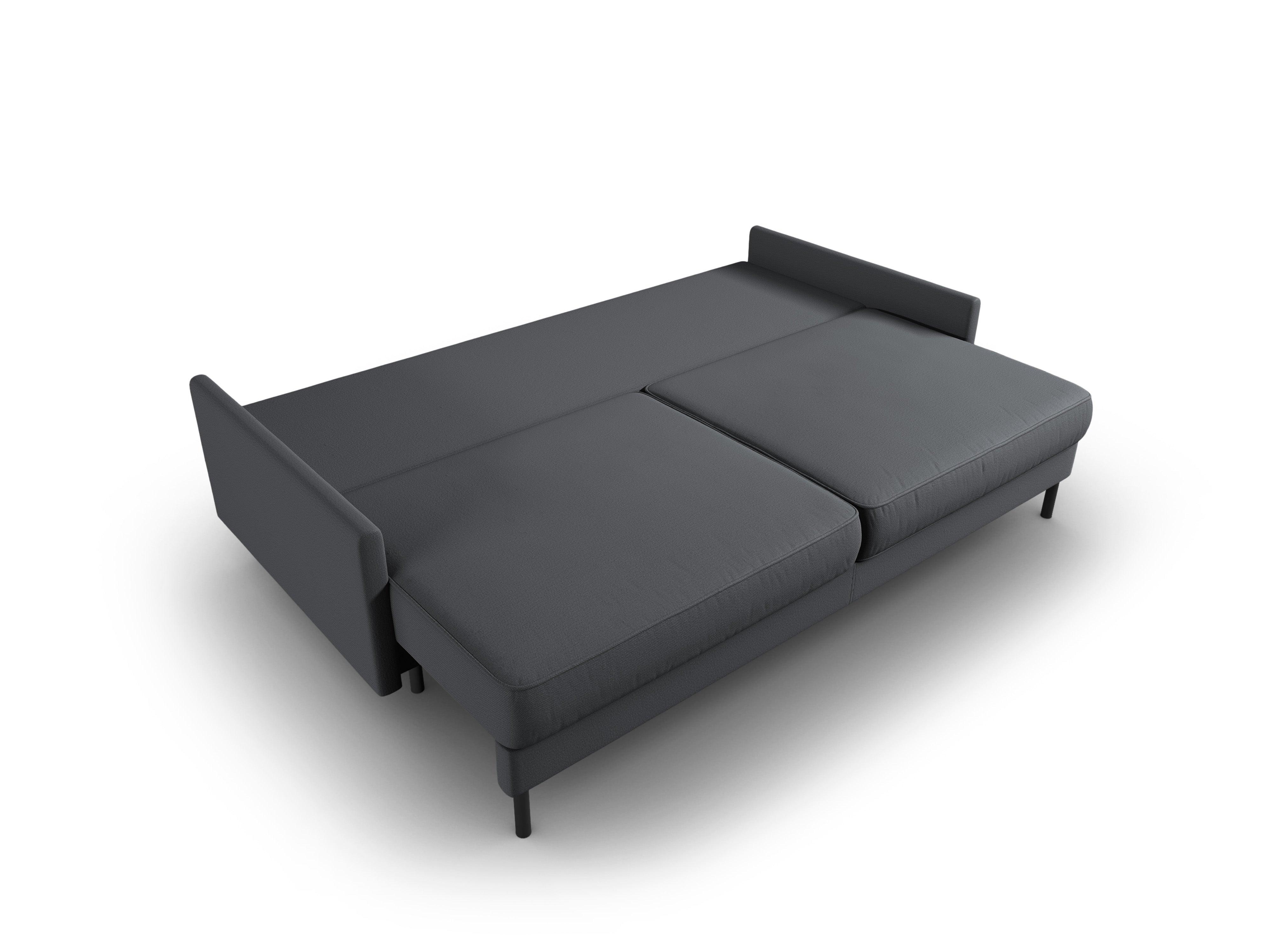 Sofa z funkcją spania SCOTT ciemnoszary Micadoni Eye on Design