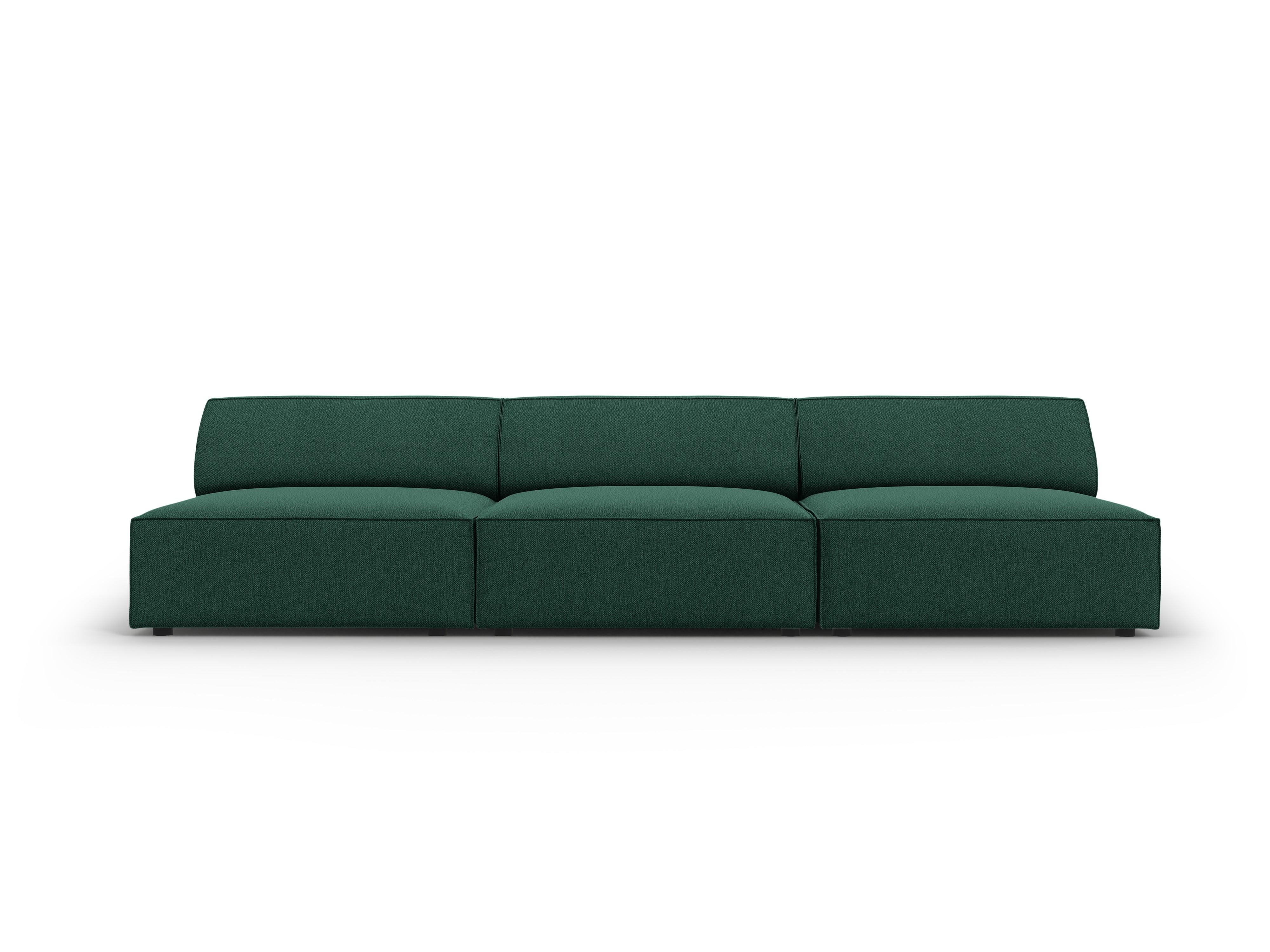 Sofa 3-osobowa otwarta JODIE zielony Micadoni Eye on Design