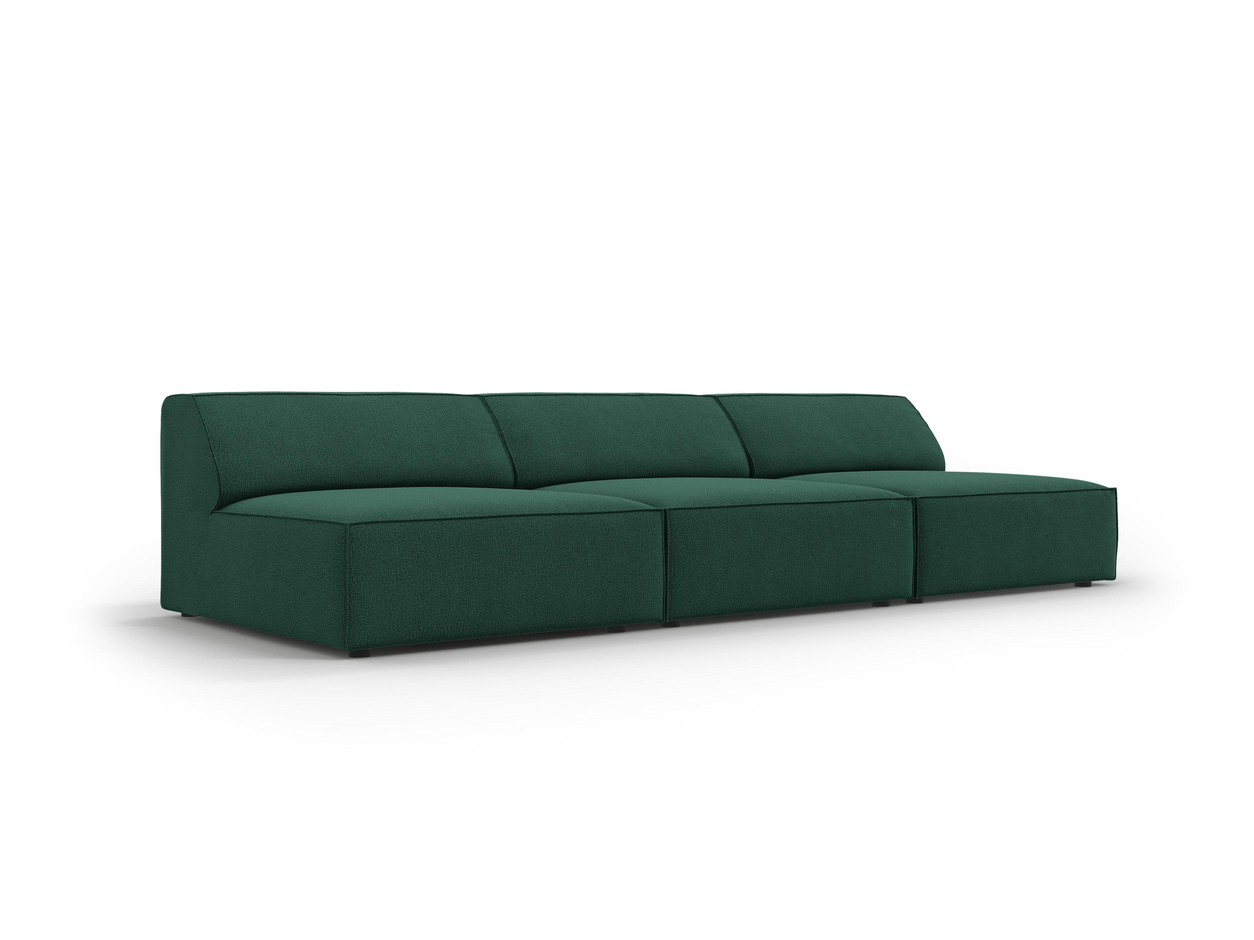Sofa 3-osobowa otwarta JODIE zielony Micadoni Eye on Design