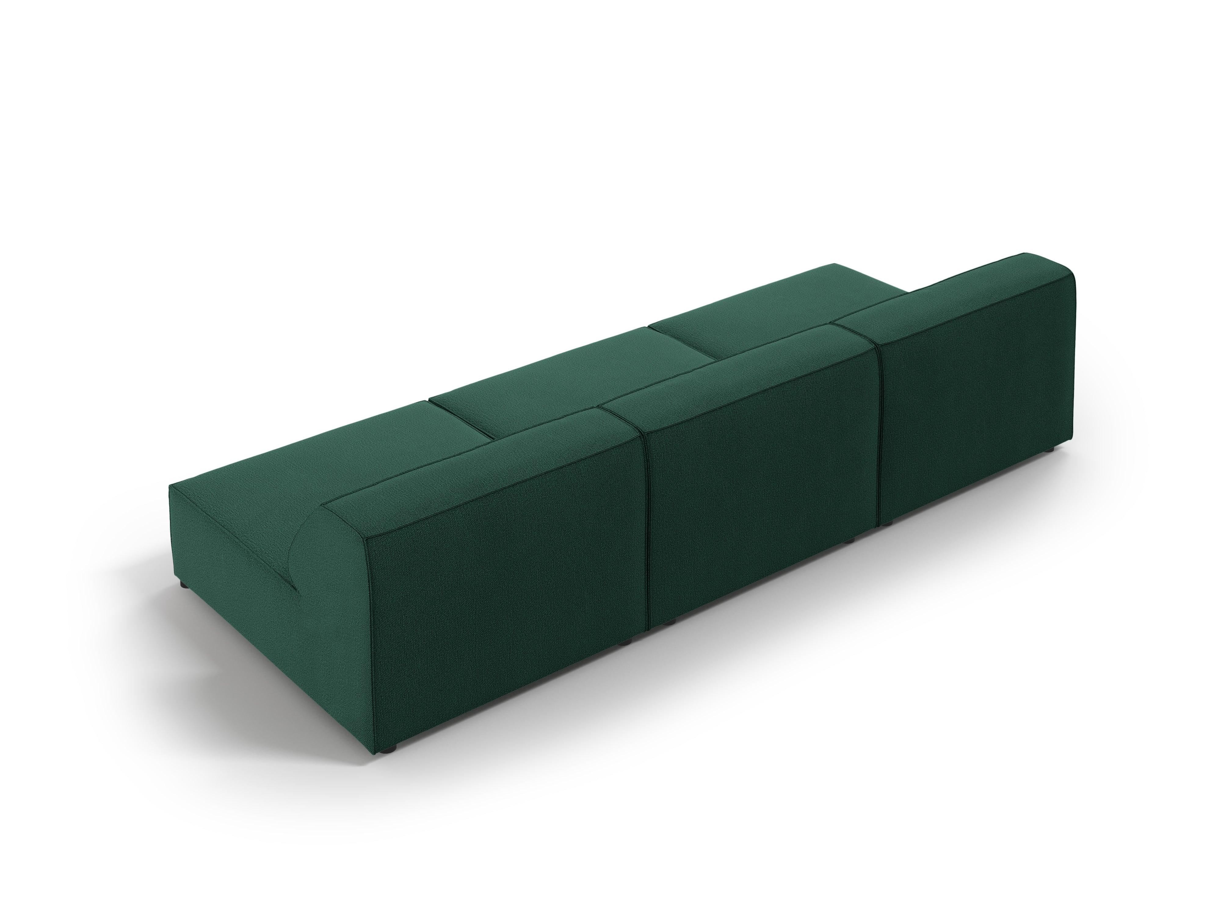Sofa 3-osobowa otwarta JODIE zielony Micadoni Eye on Design