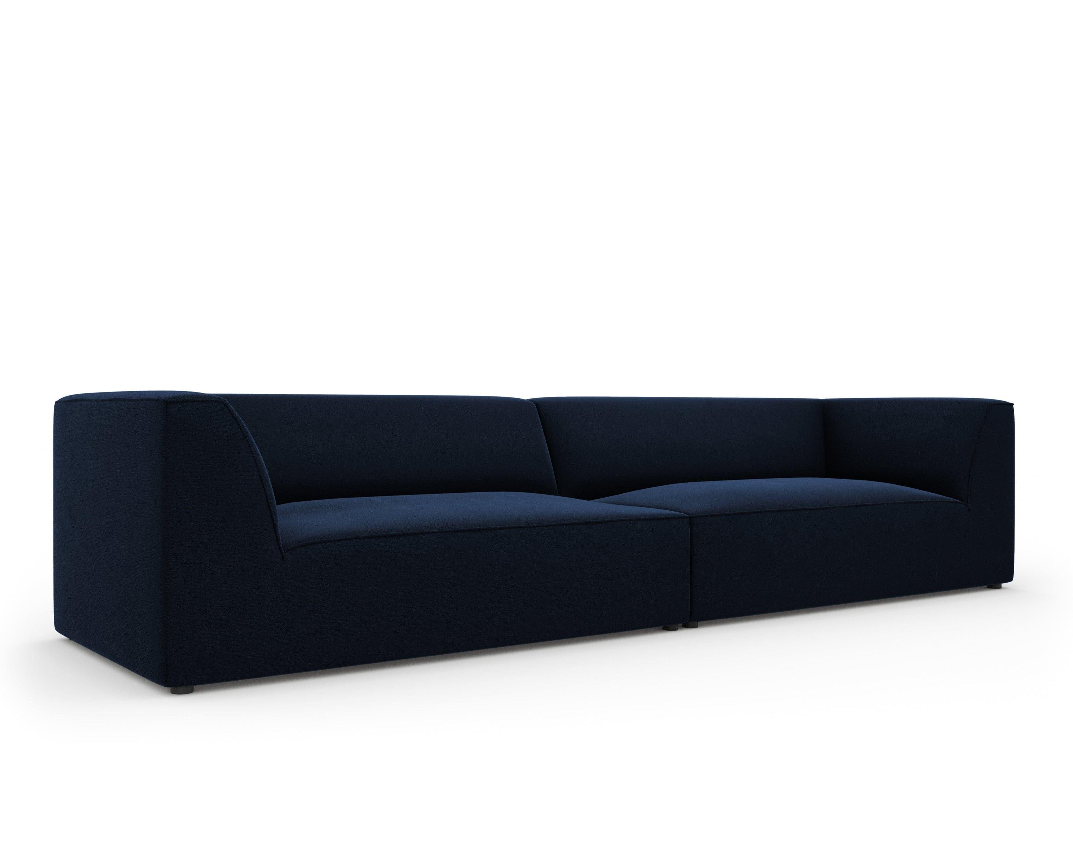 Sofa aksamitna RUBY granat królewski Micadoni Eye on Design