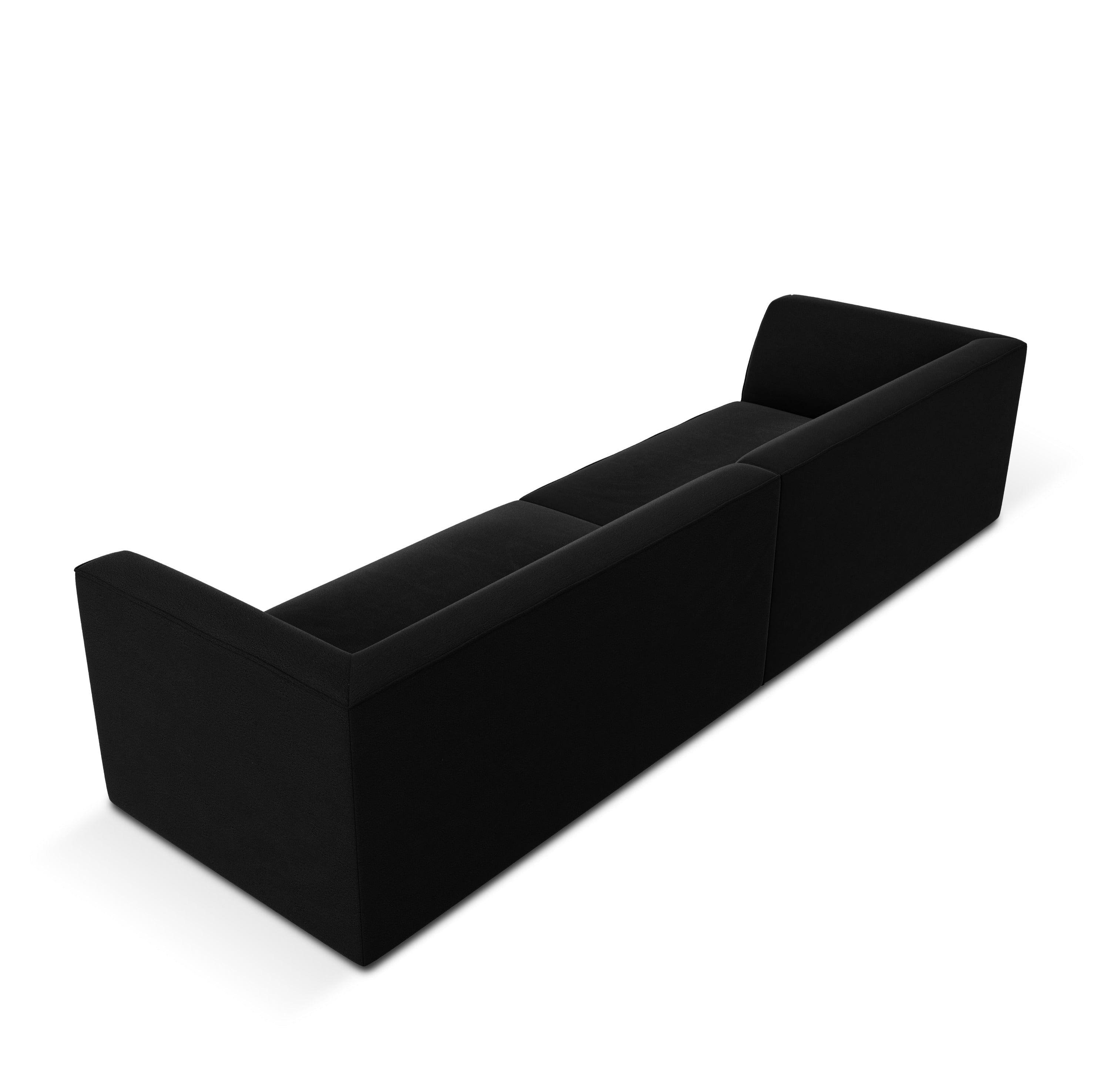 Sofa aksamitna RUBY czarny Micadoni Eye on Design