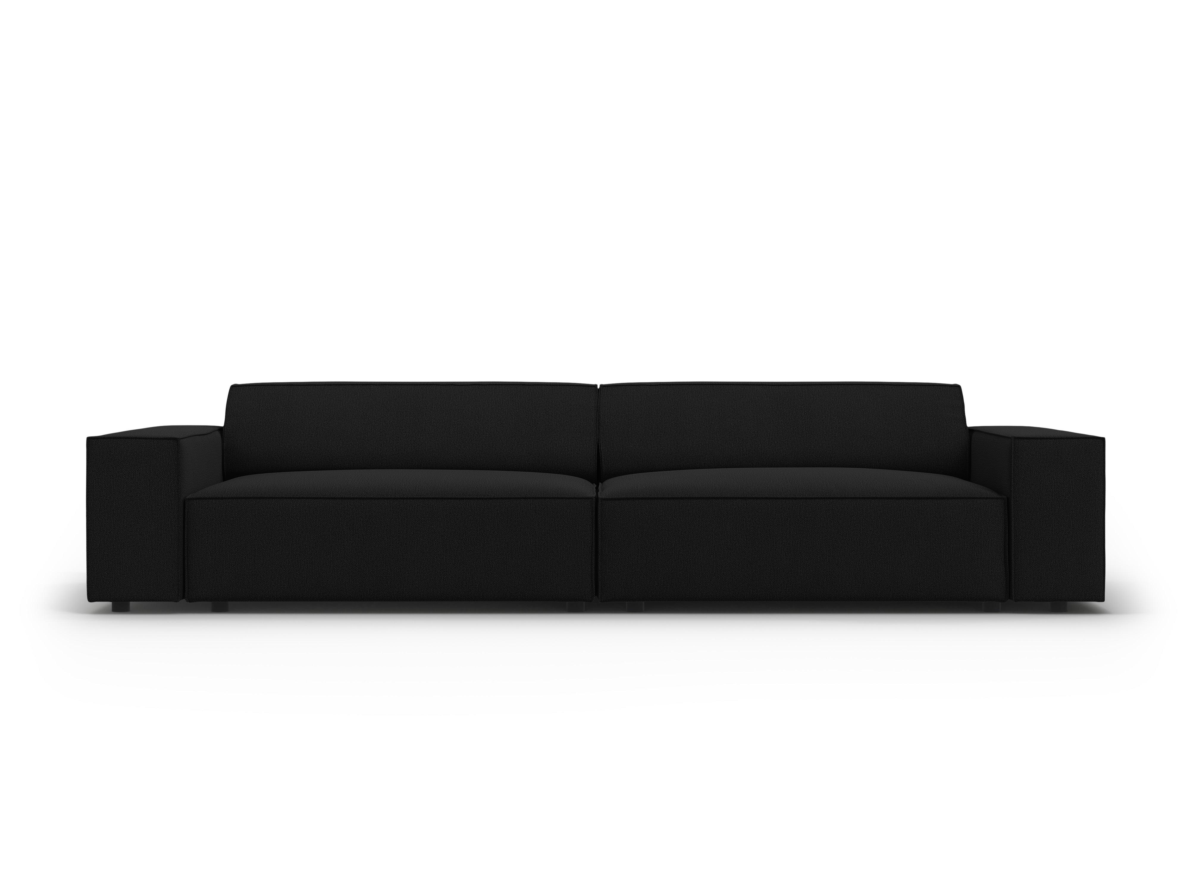 Sofa 4-osobowa JODIE czarny Micadoni Eye on Design