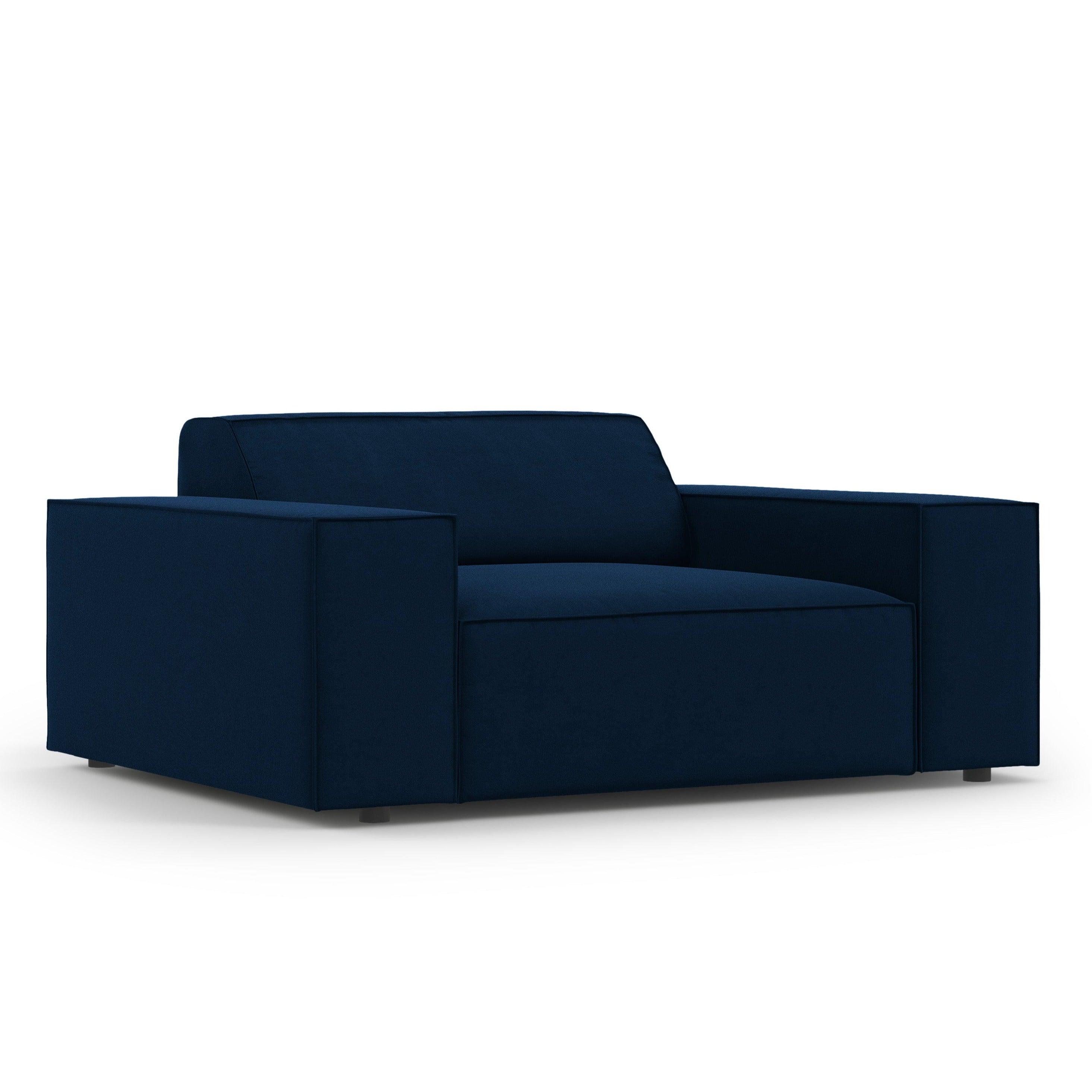 Fotel aksamitny JODIE granat królewski Micadoni Eye on Design