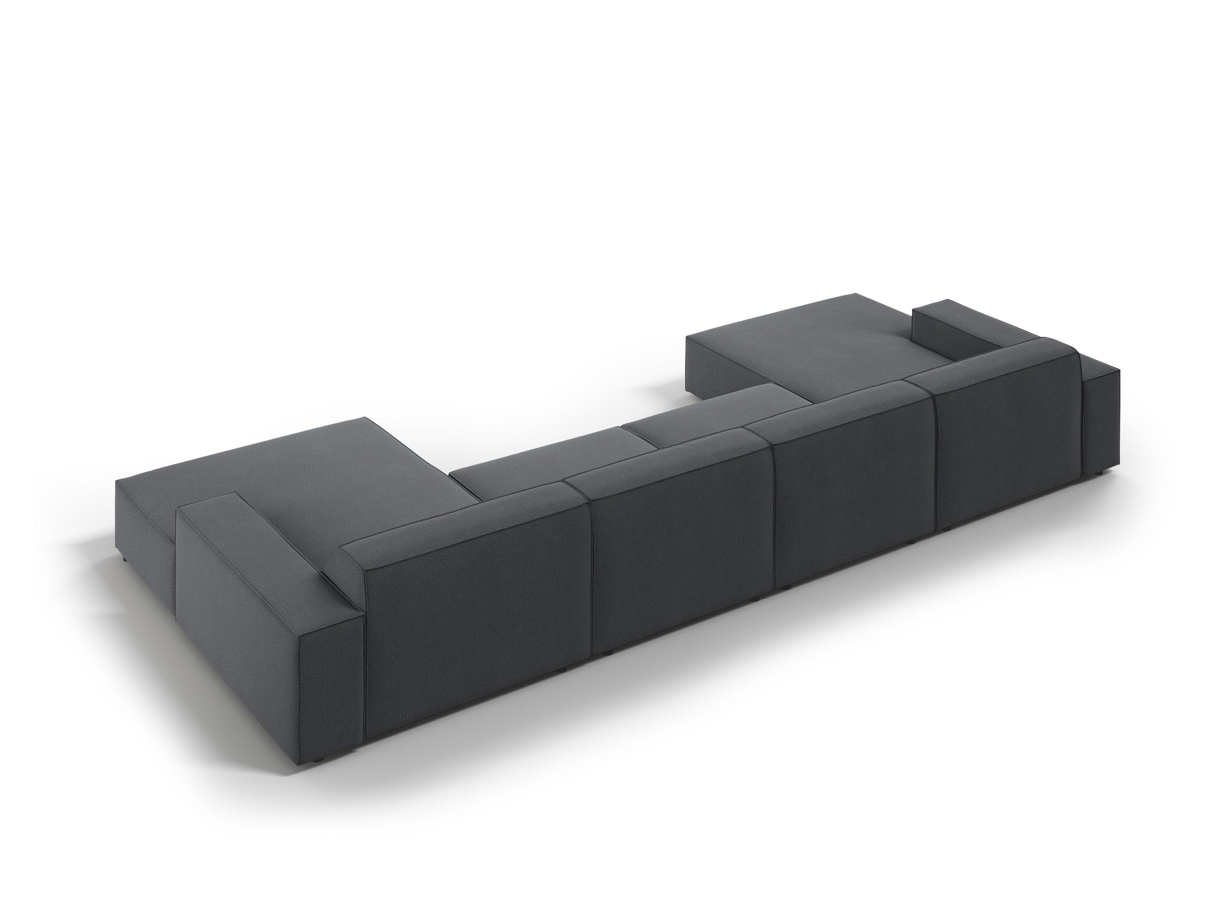 Sofa panoramiczna JODIE ciemnoszary Micadoni Eye on Design