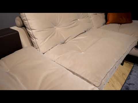 3-seater left-sided customizable STUDY sofa