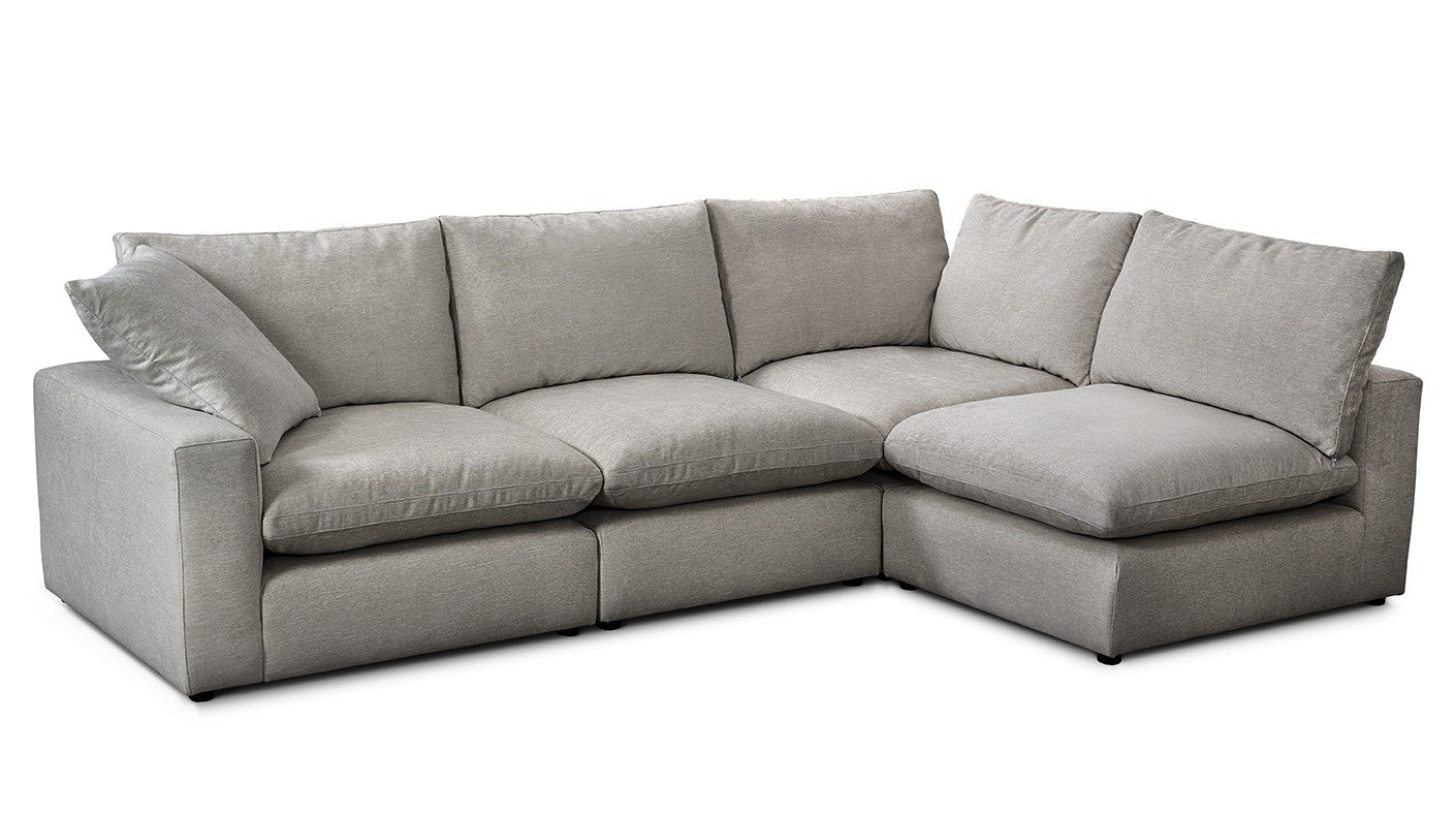 Narożnik prawostronny LAZY - kolor do wyboru Nordic Line Eye on Design