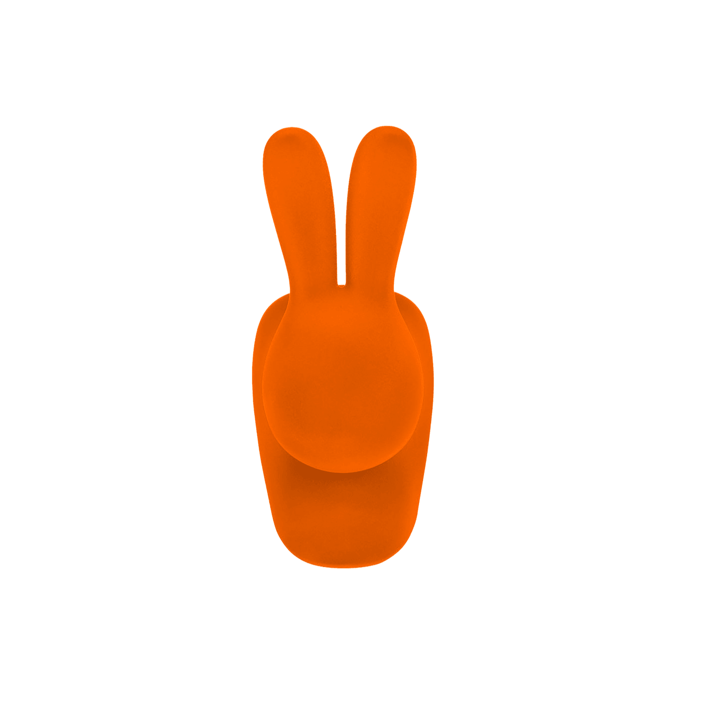 Podpórka do książek RABBIT VELVET pomarańczowy Qeeboo Eye on Design