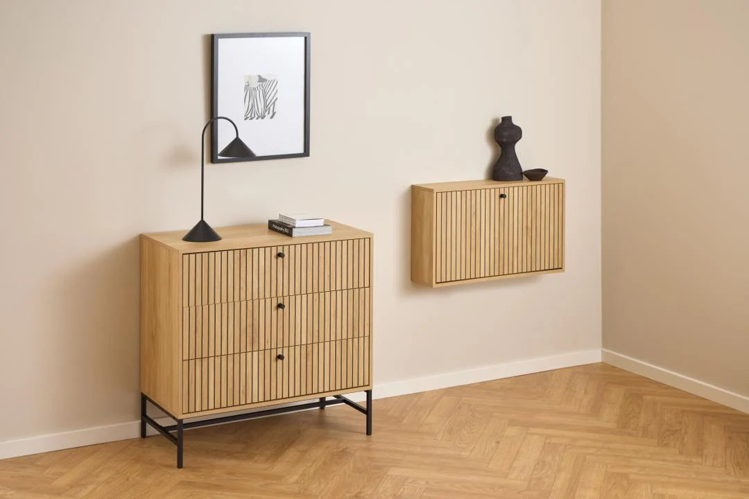 Albany's shoe cabinet melamine oak