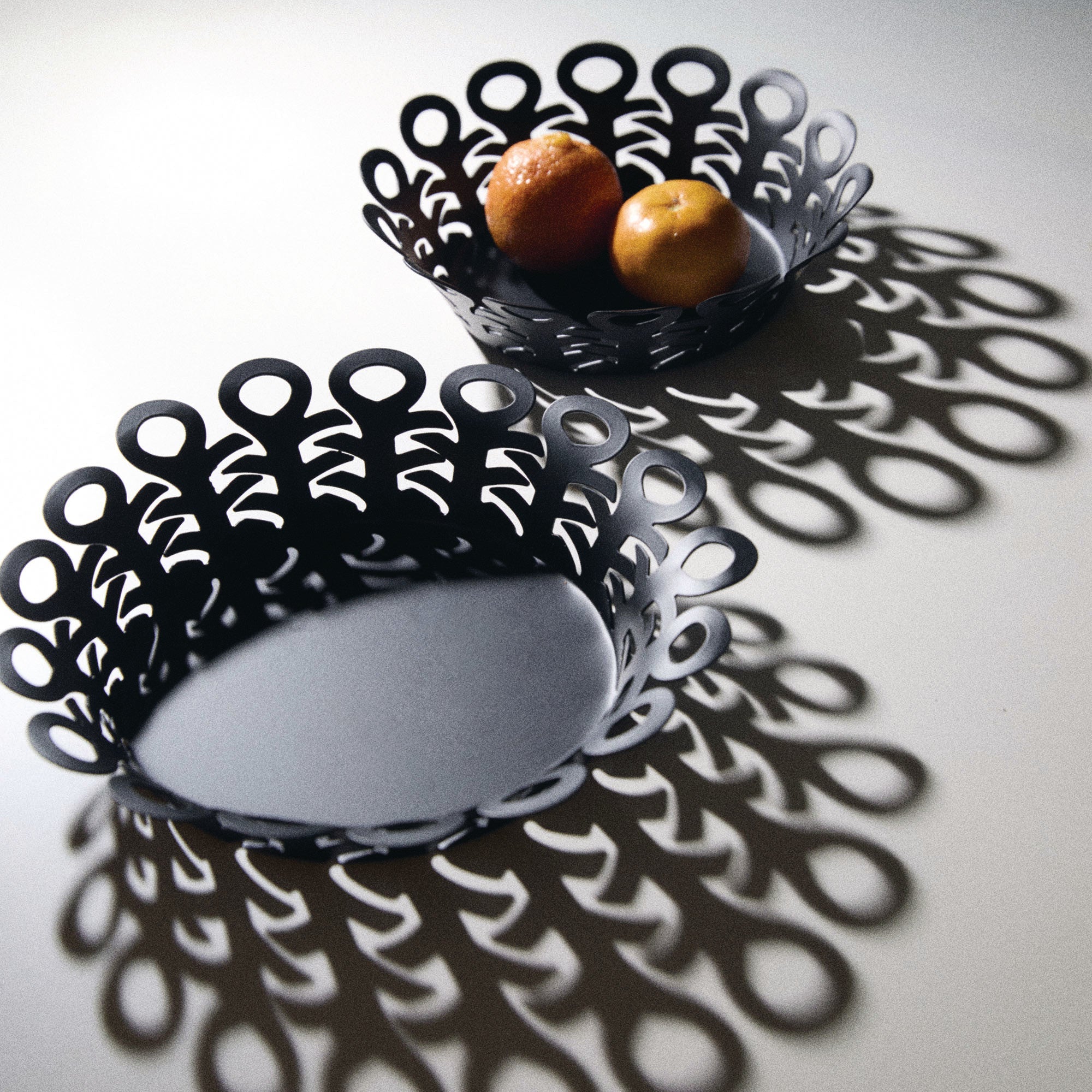 Vimini black basket