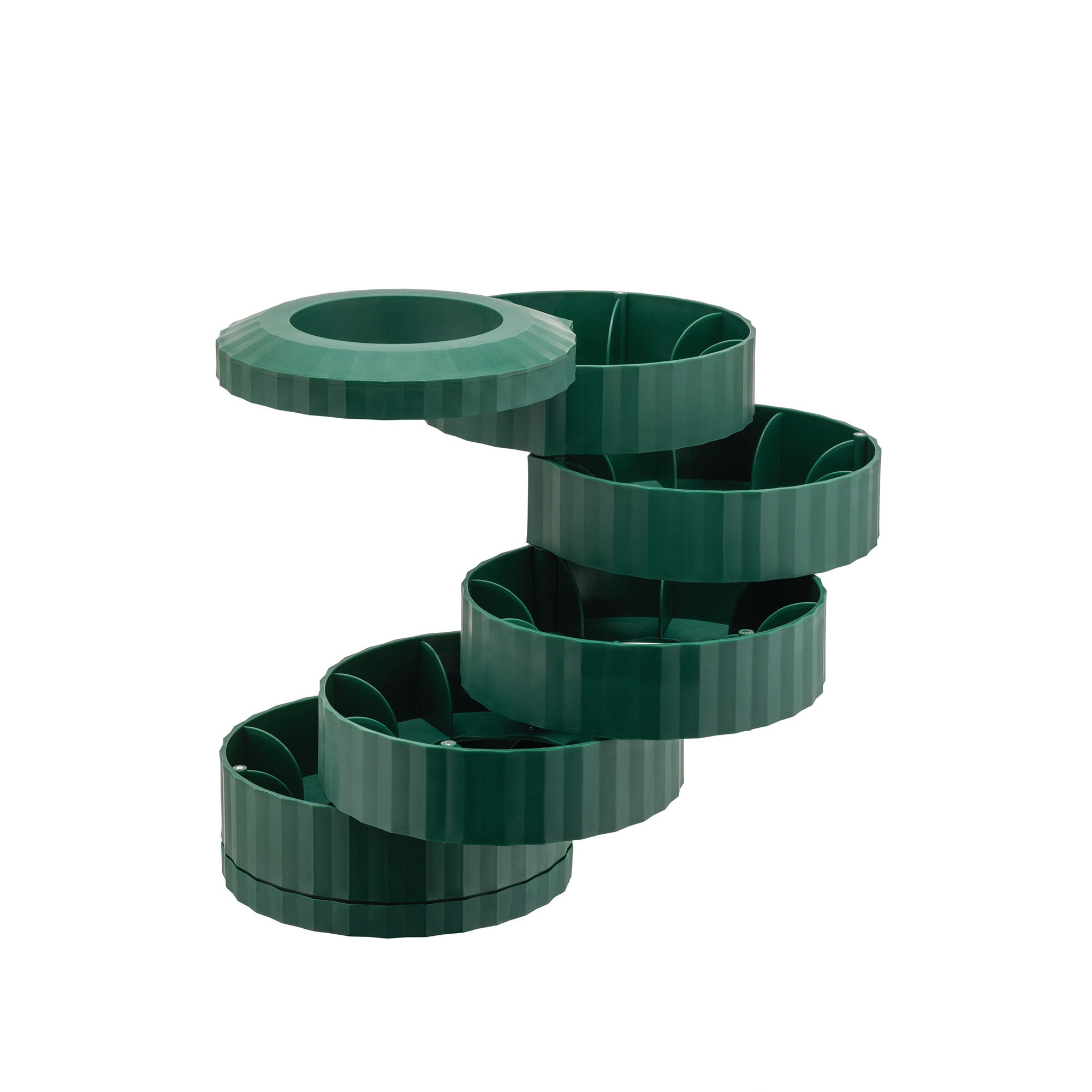 Green coffee capsule container