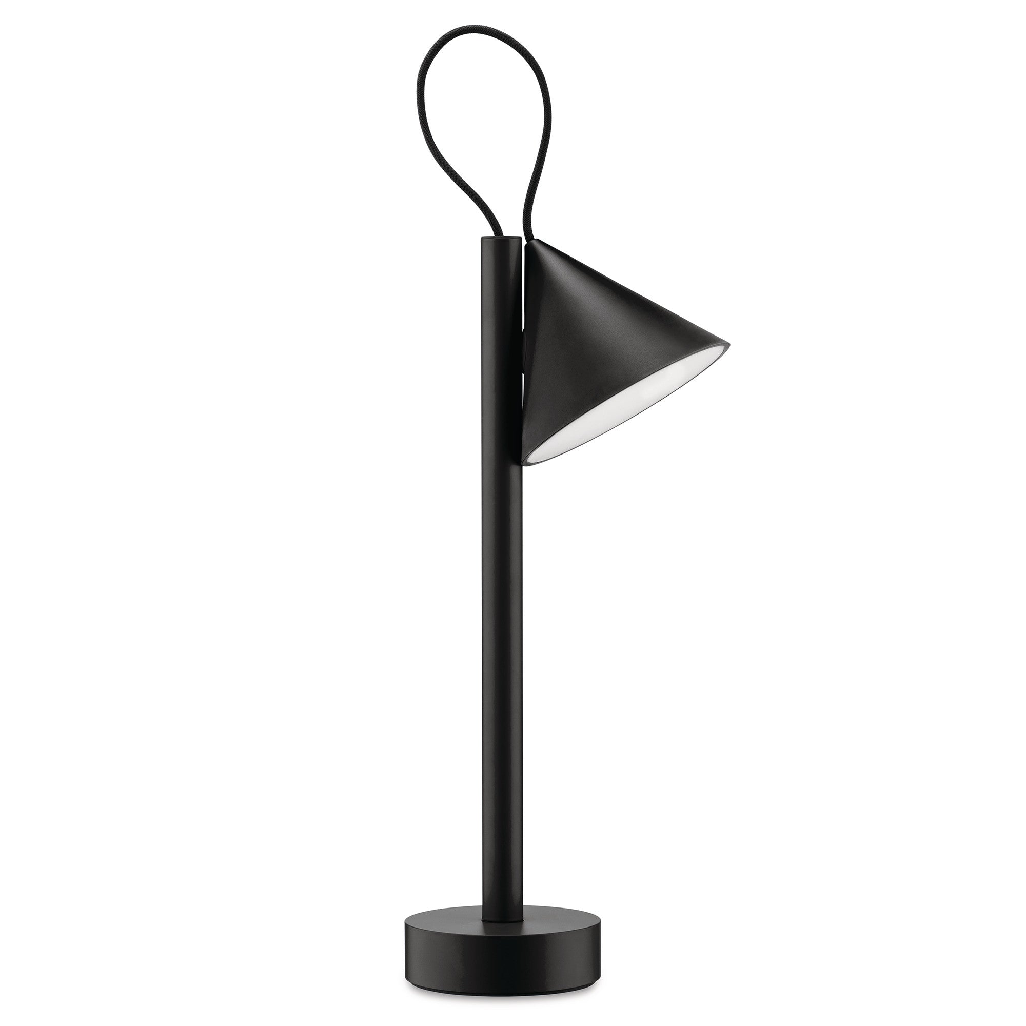 Black tsummy portable lamp