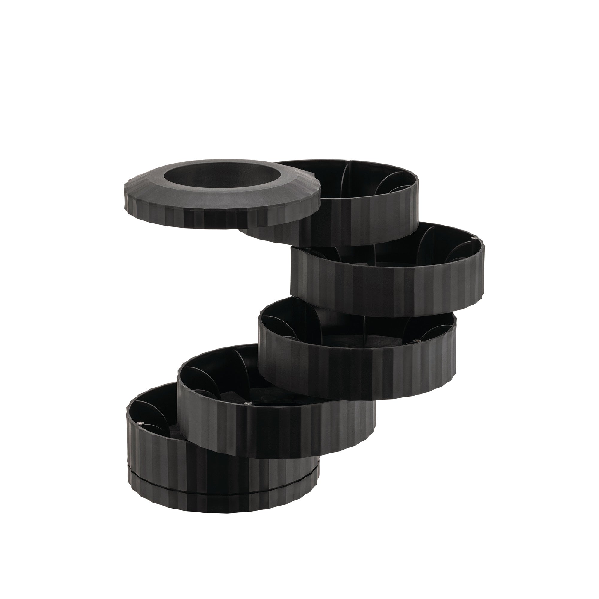 Black coffee capsule container