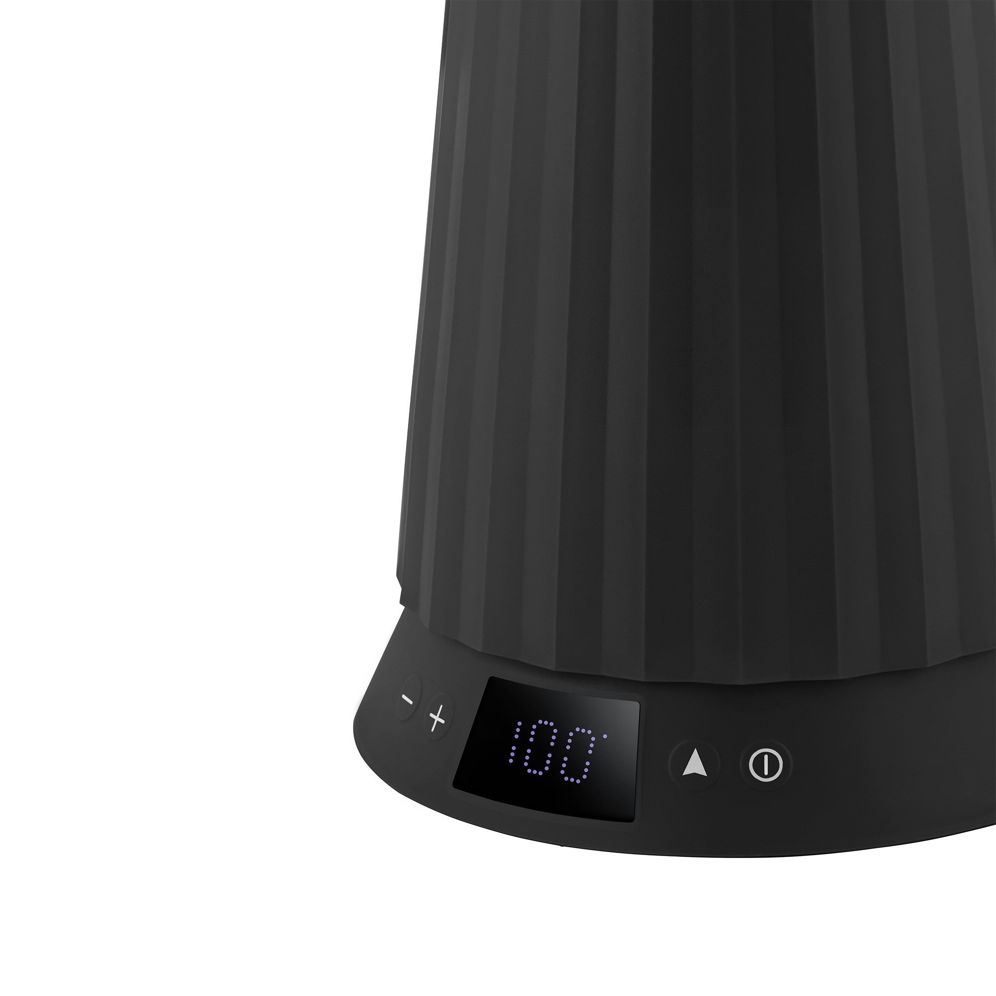 Electric kettle with temperature control PLISSÉ black