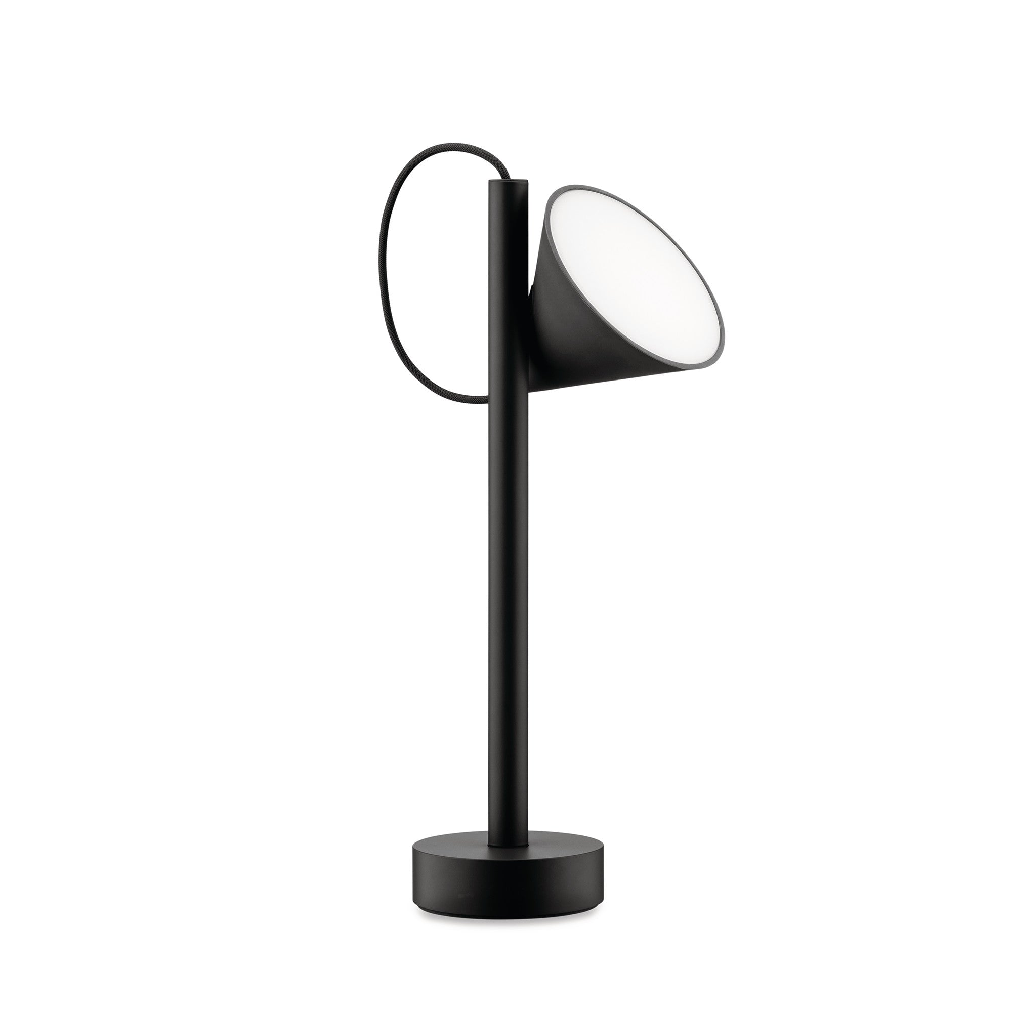 Black tsummy portable lamp