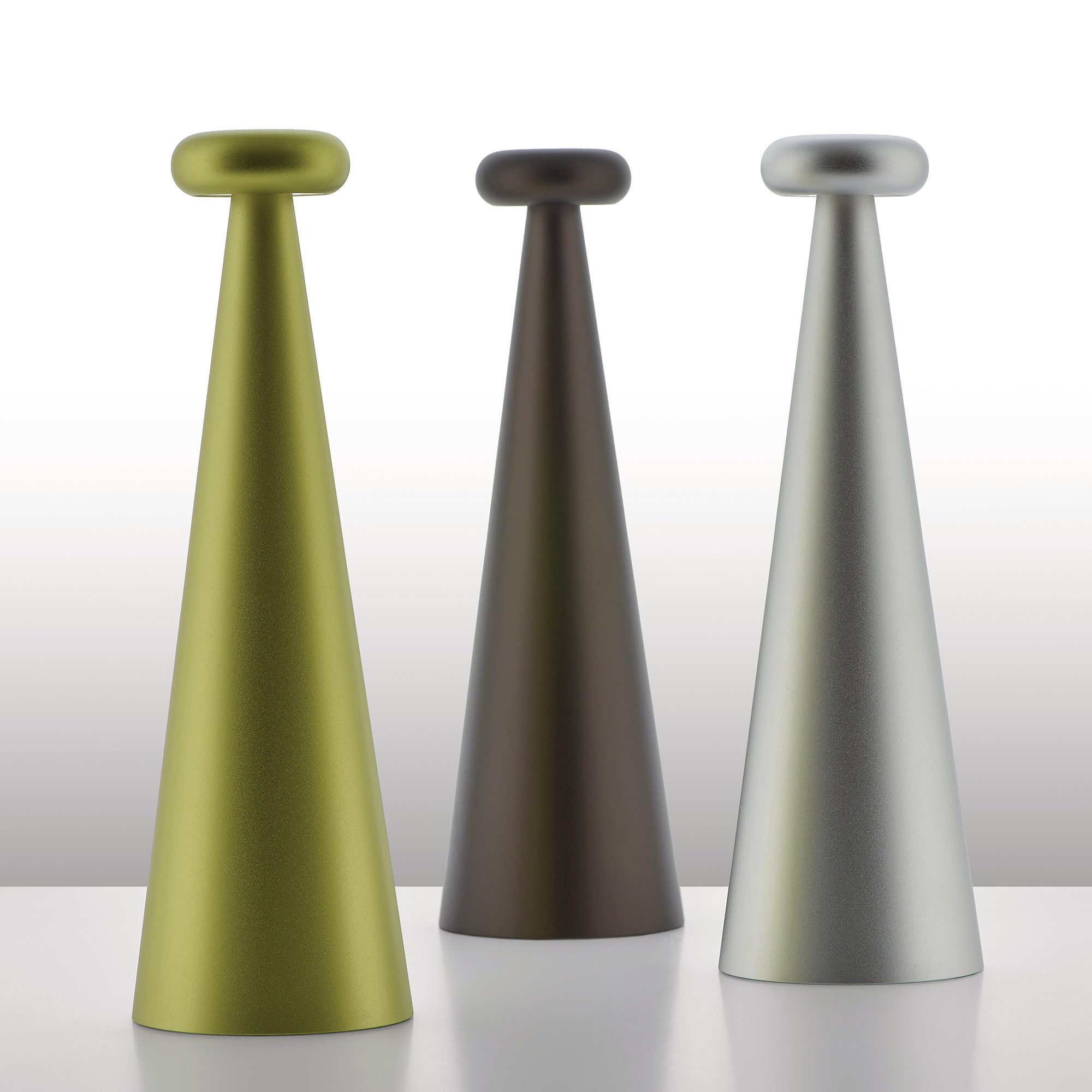 Tragbare LED-Lampe BEDIN grau