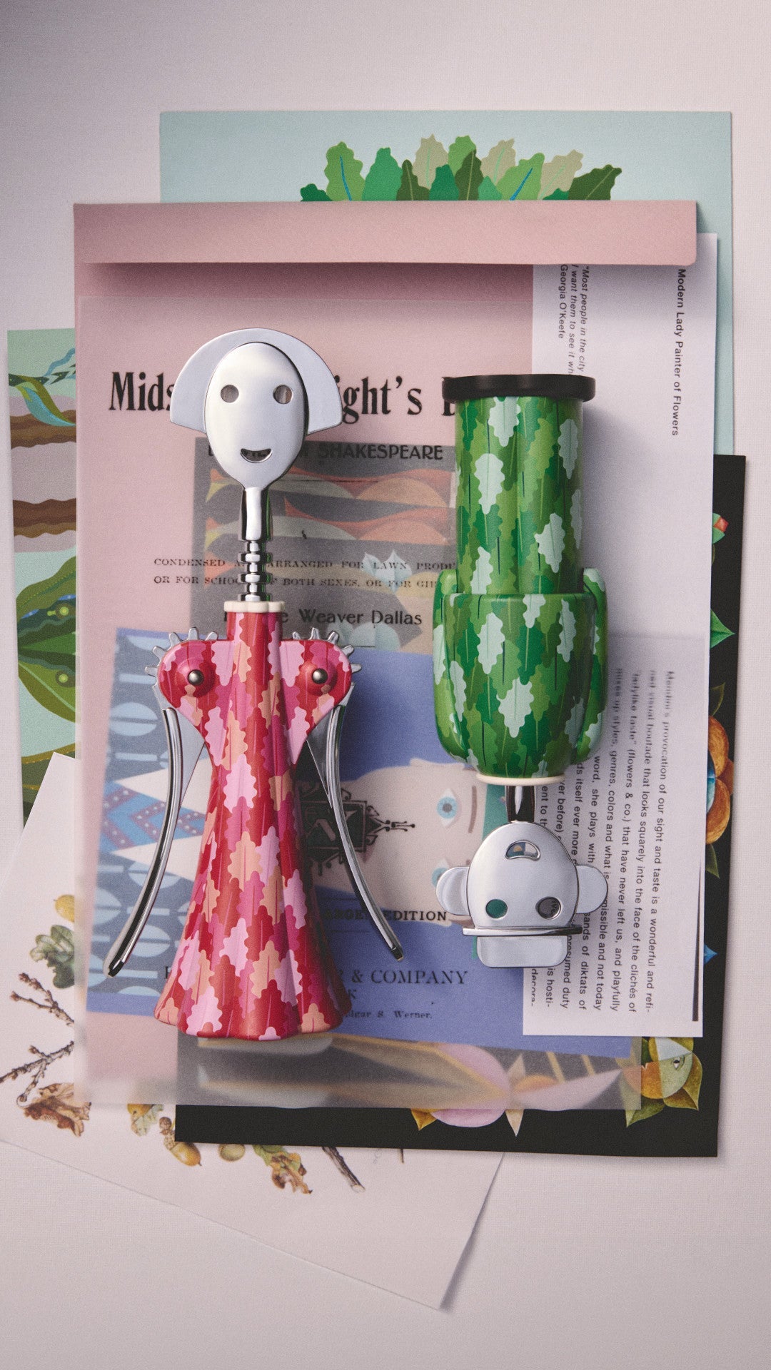 Winger corkscrew Anna G. - Arborea Czerowny with pink