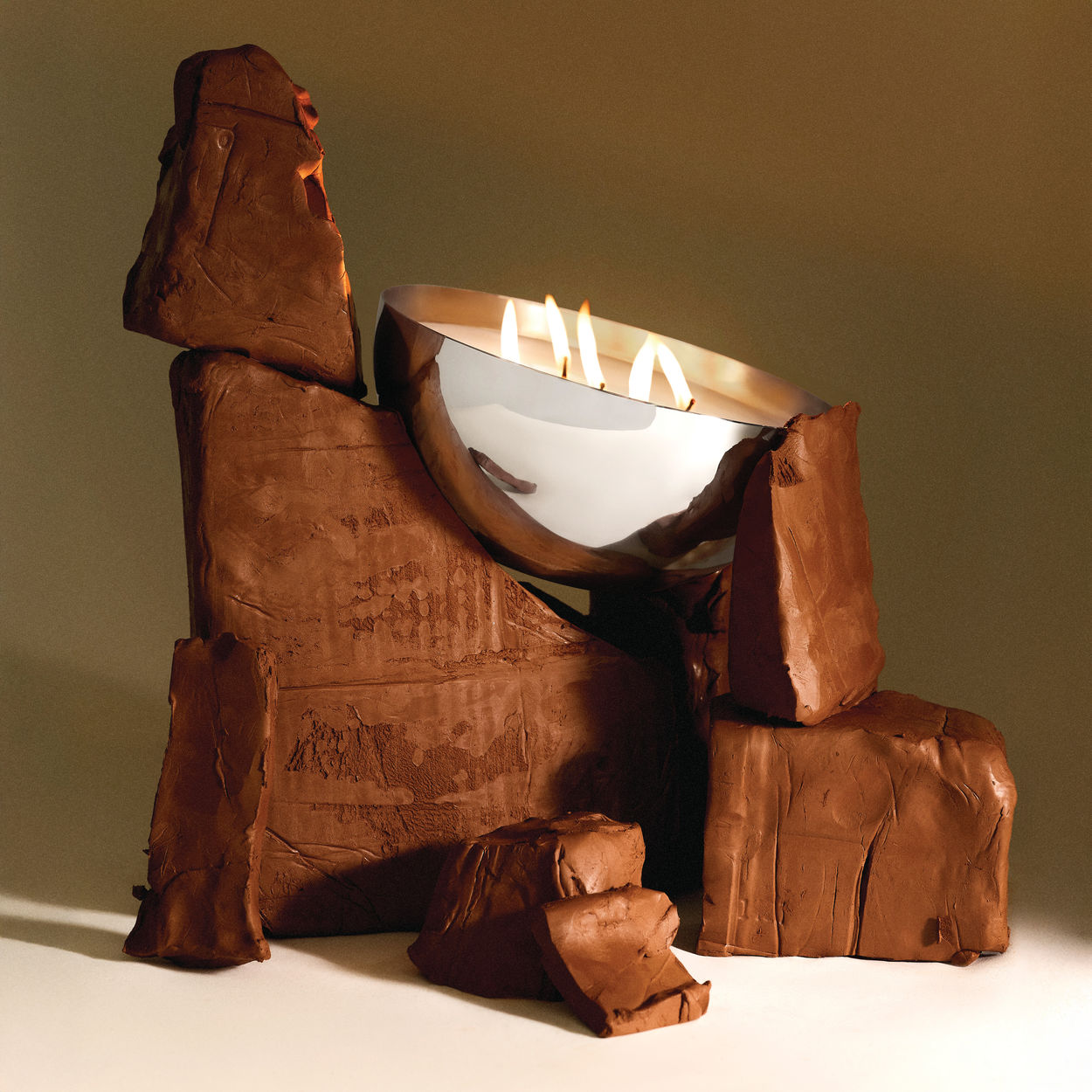 Duftwachs für die Kerze ROCC - AMETHYST mit Noten von Veilchen, Myrrhe und Lavendel